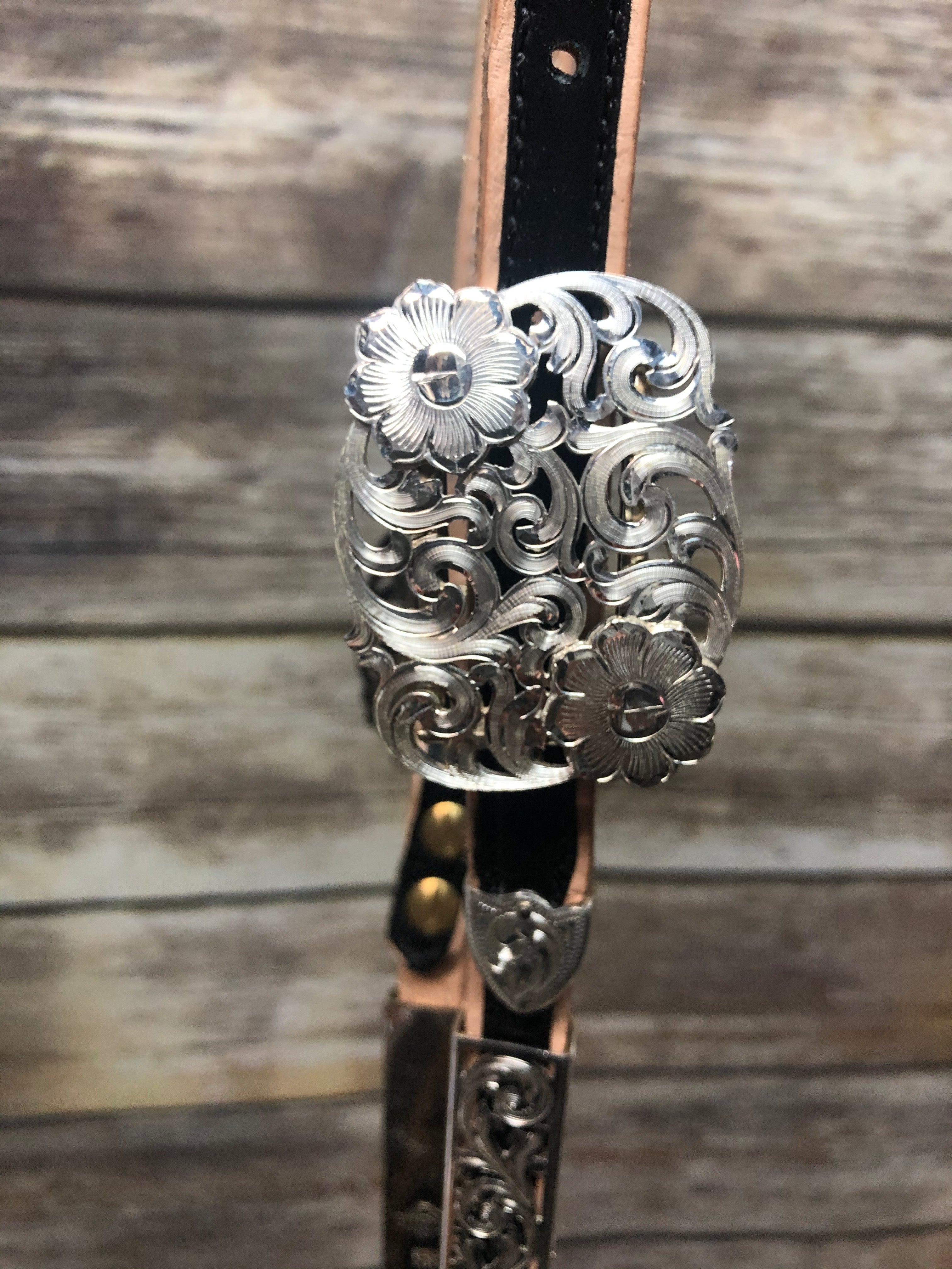 Sterling Overlay Headstall #3