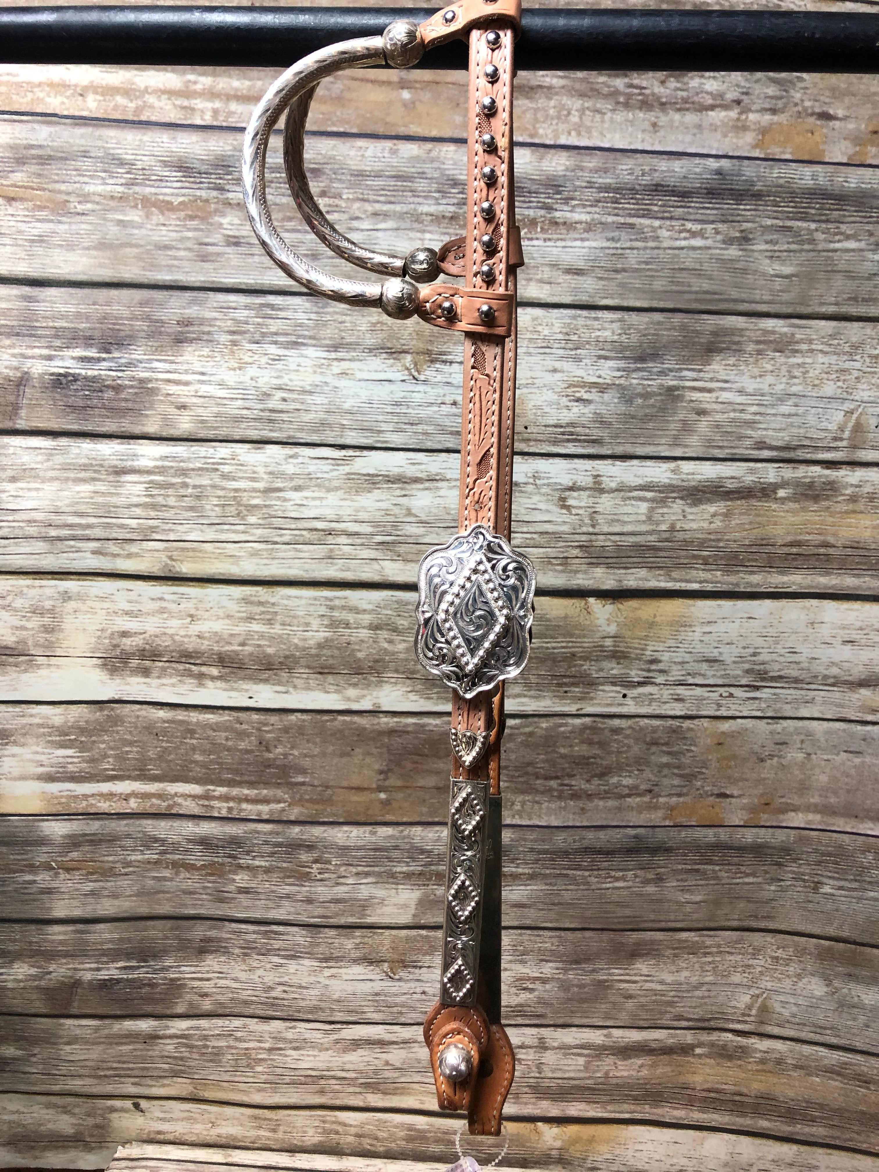 Sterling Overlay Headstall #11
