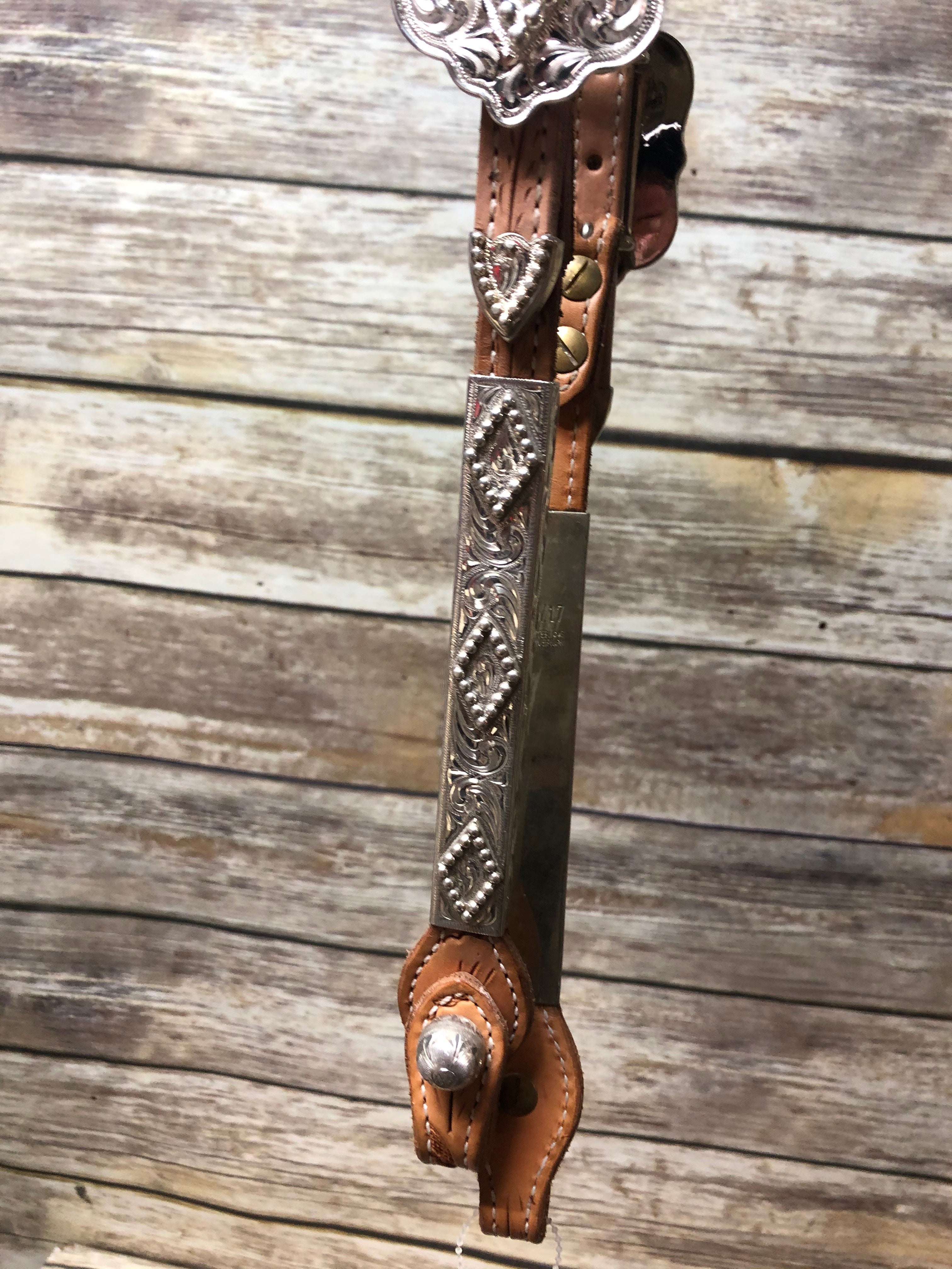 Sterling Overlay Headstall #11