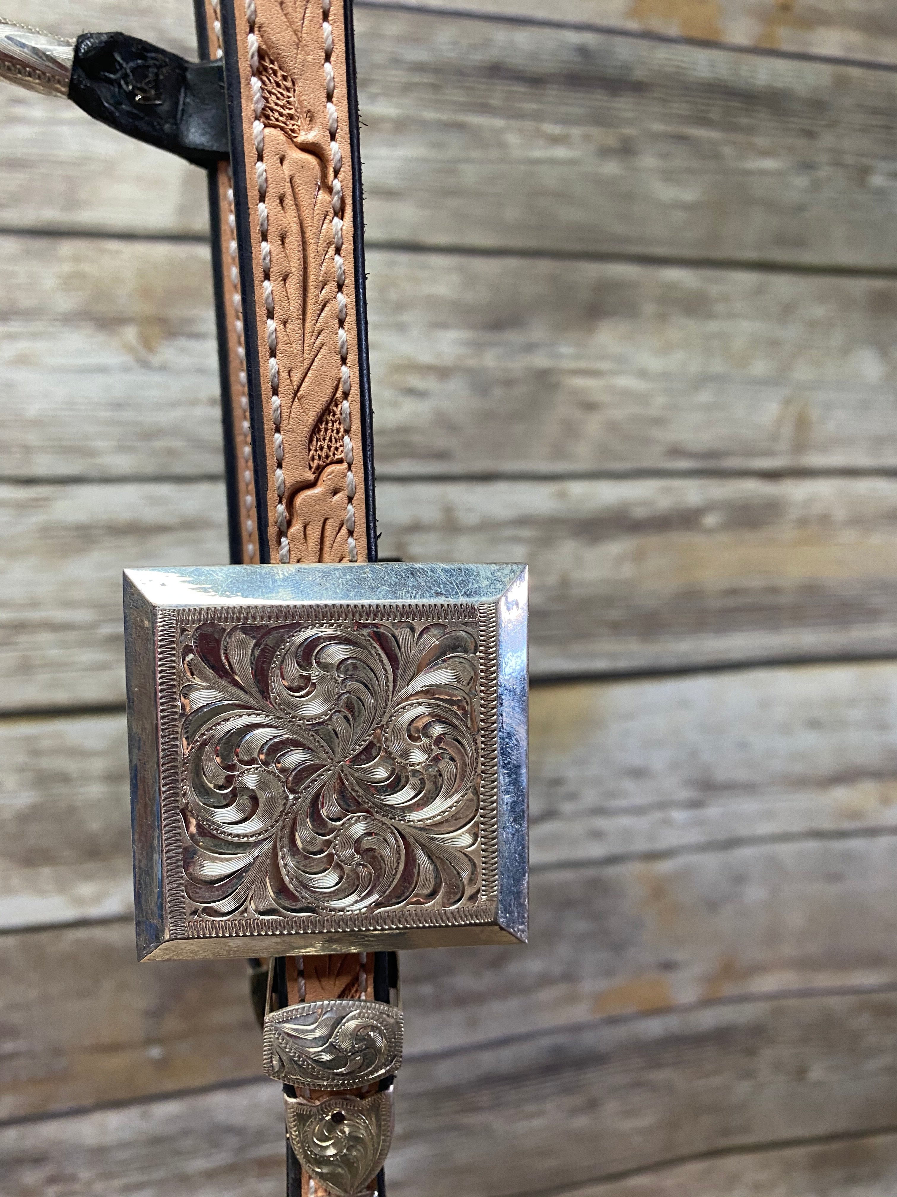 Sterling Overlay Headstall #19