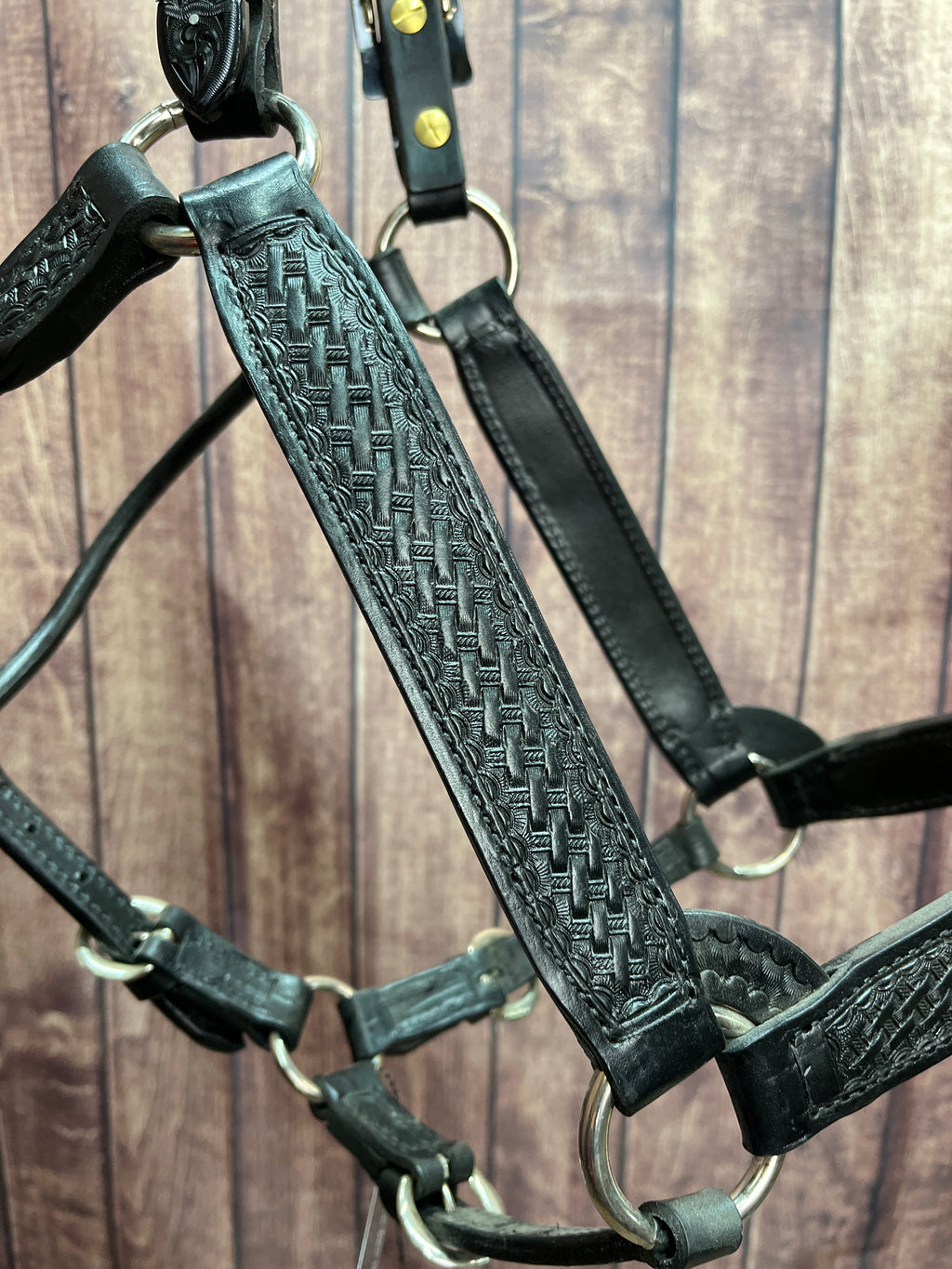 Tooled Halter #2 Horse