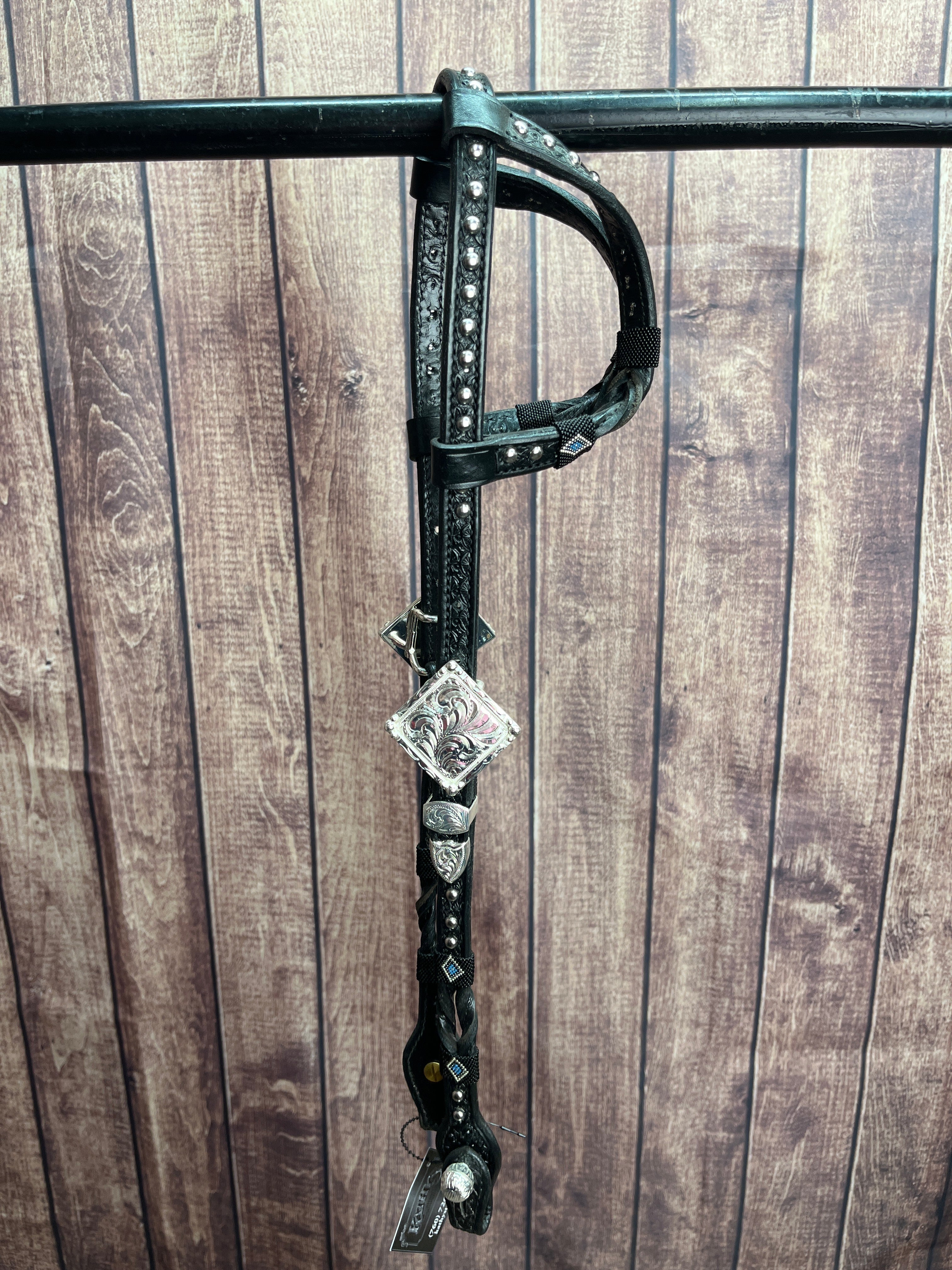 Santana Beaded Headstall #134