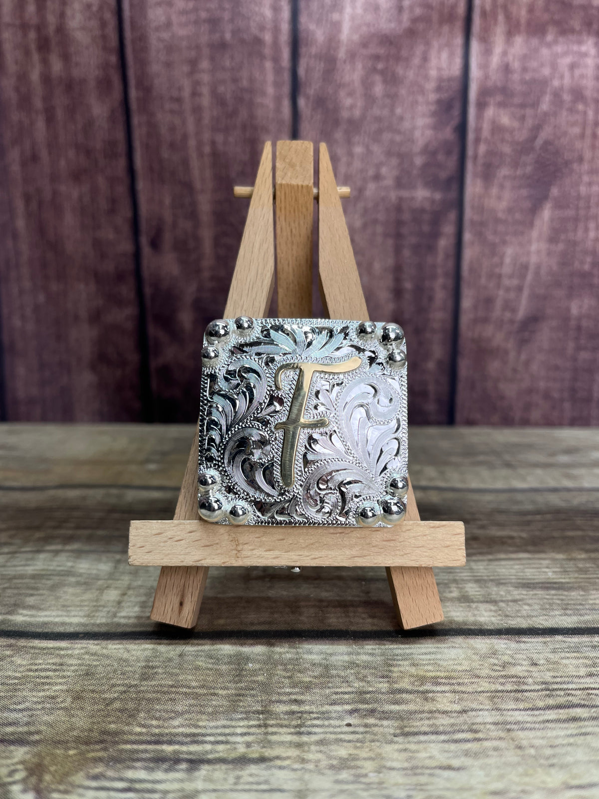 Letter F Buckles