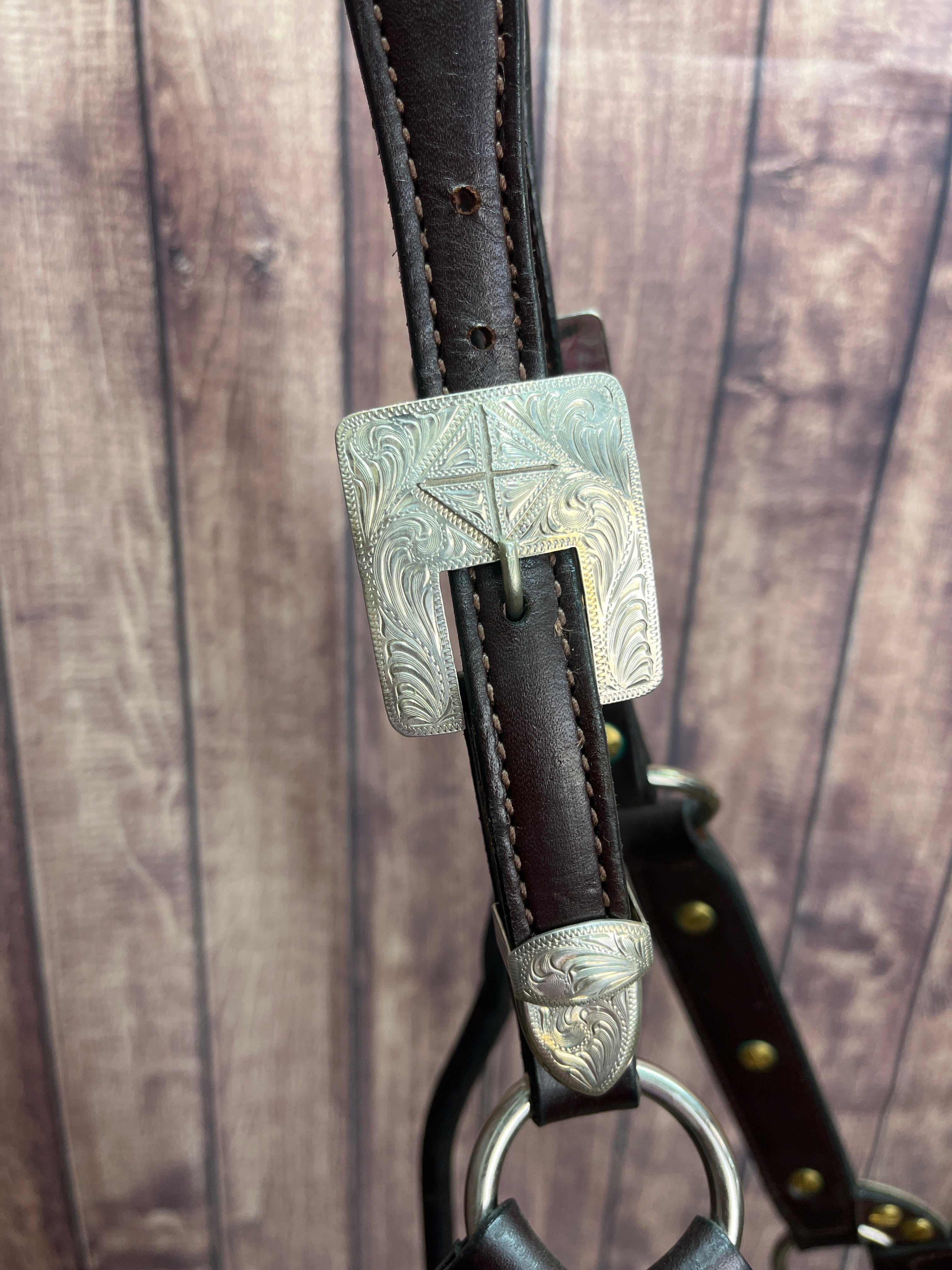 Sterling Overlay Horse Halter #49