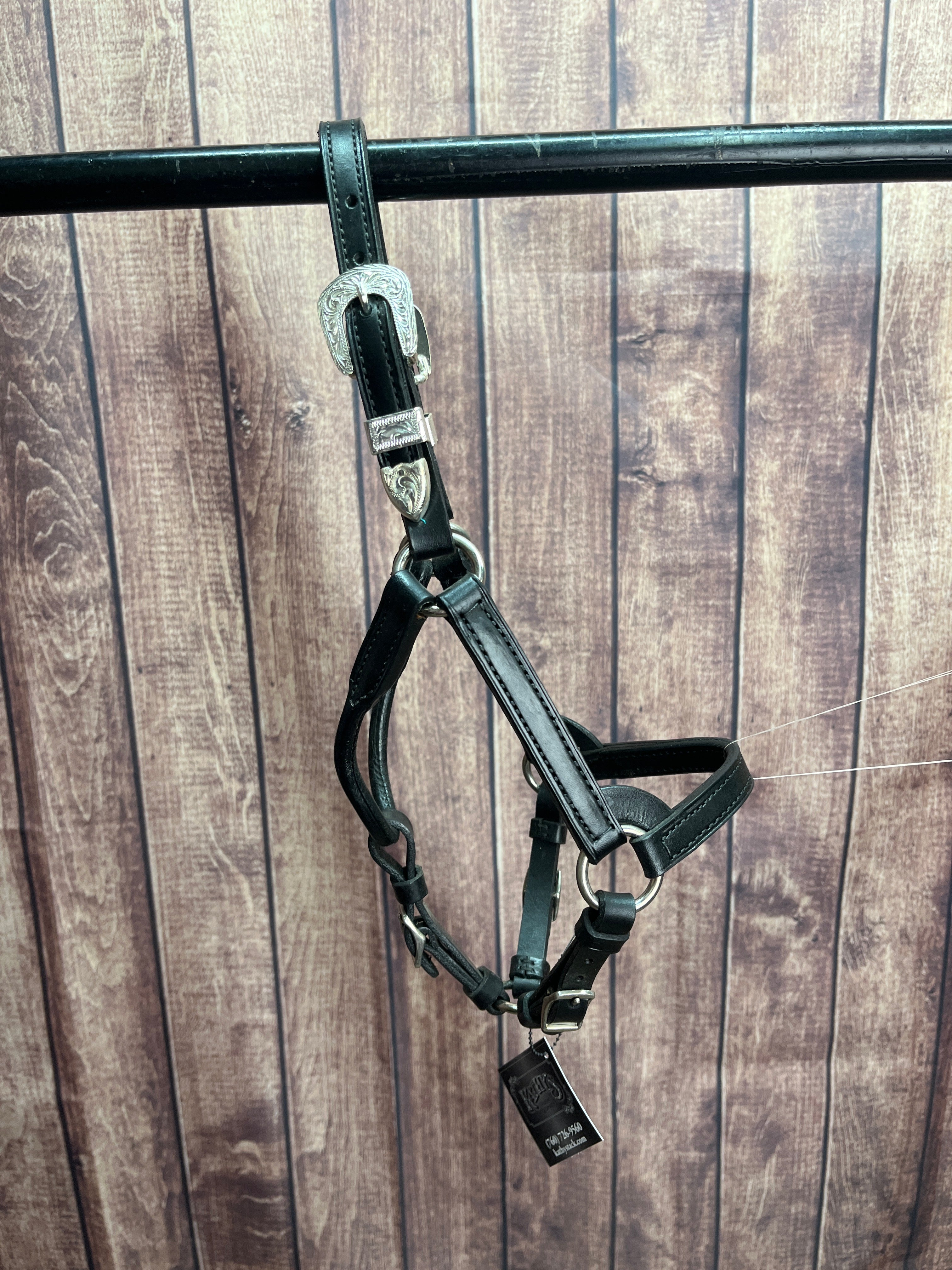 Mini B Leather Halter #3