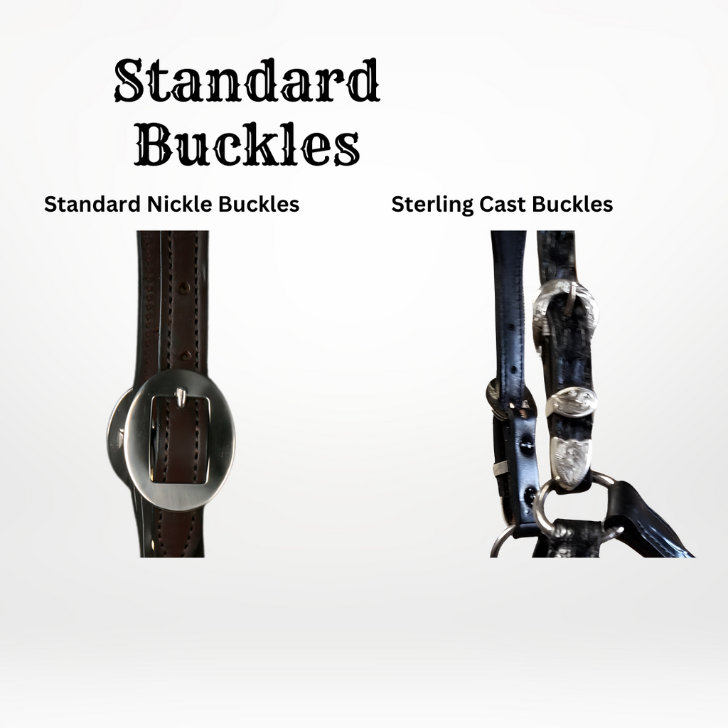 Duo Tone Leather Halter