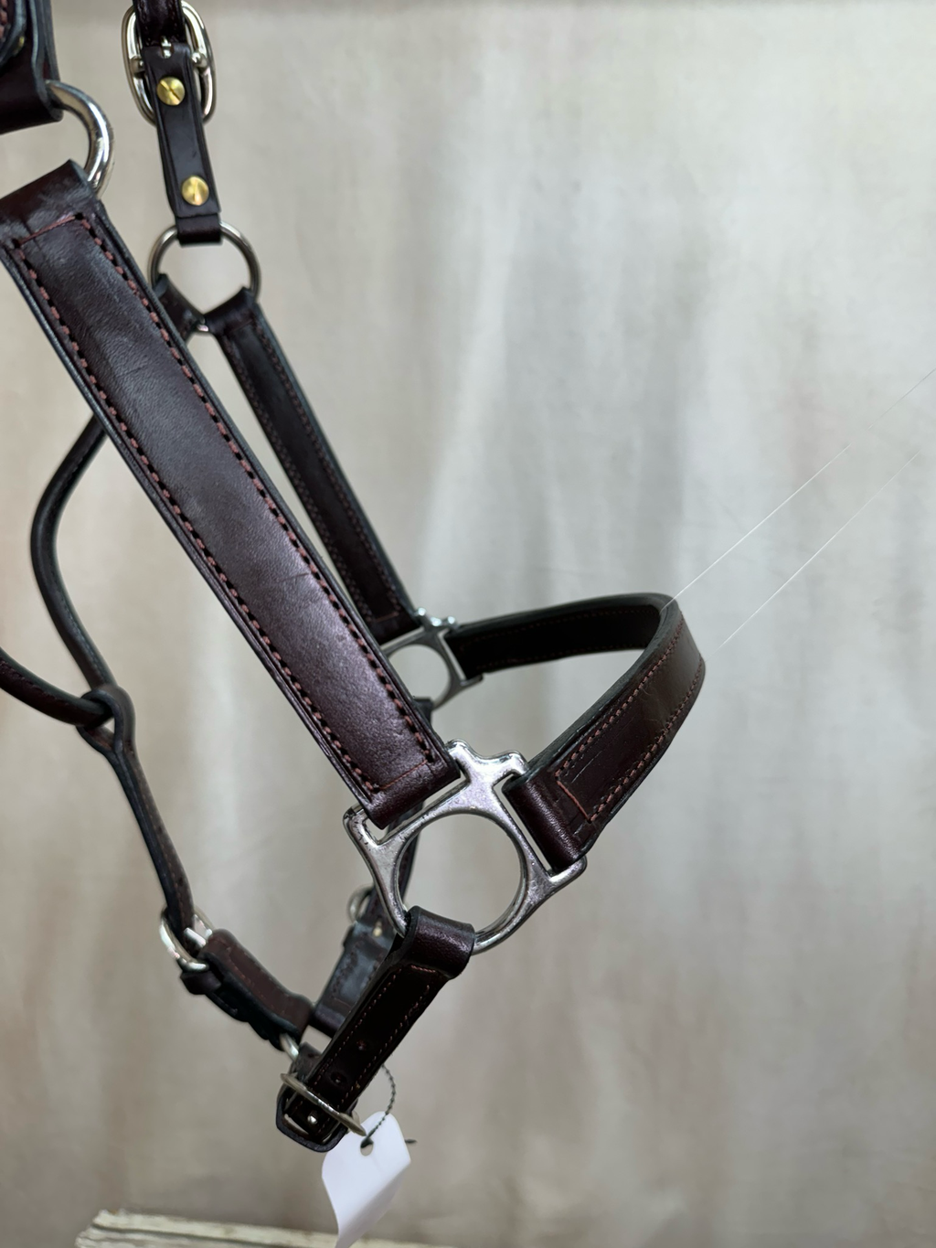 Flat Leather Halter