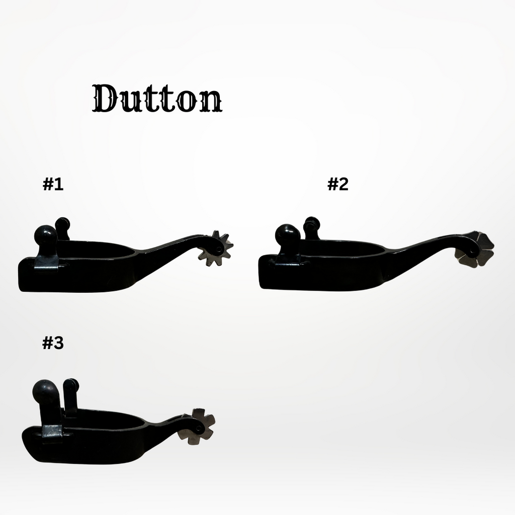 Custom Black Spurs