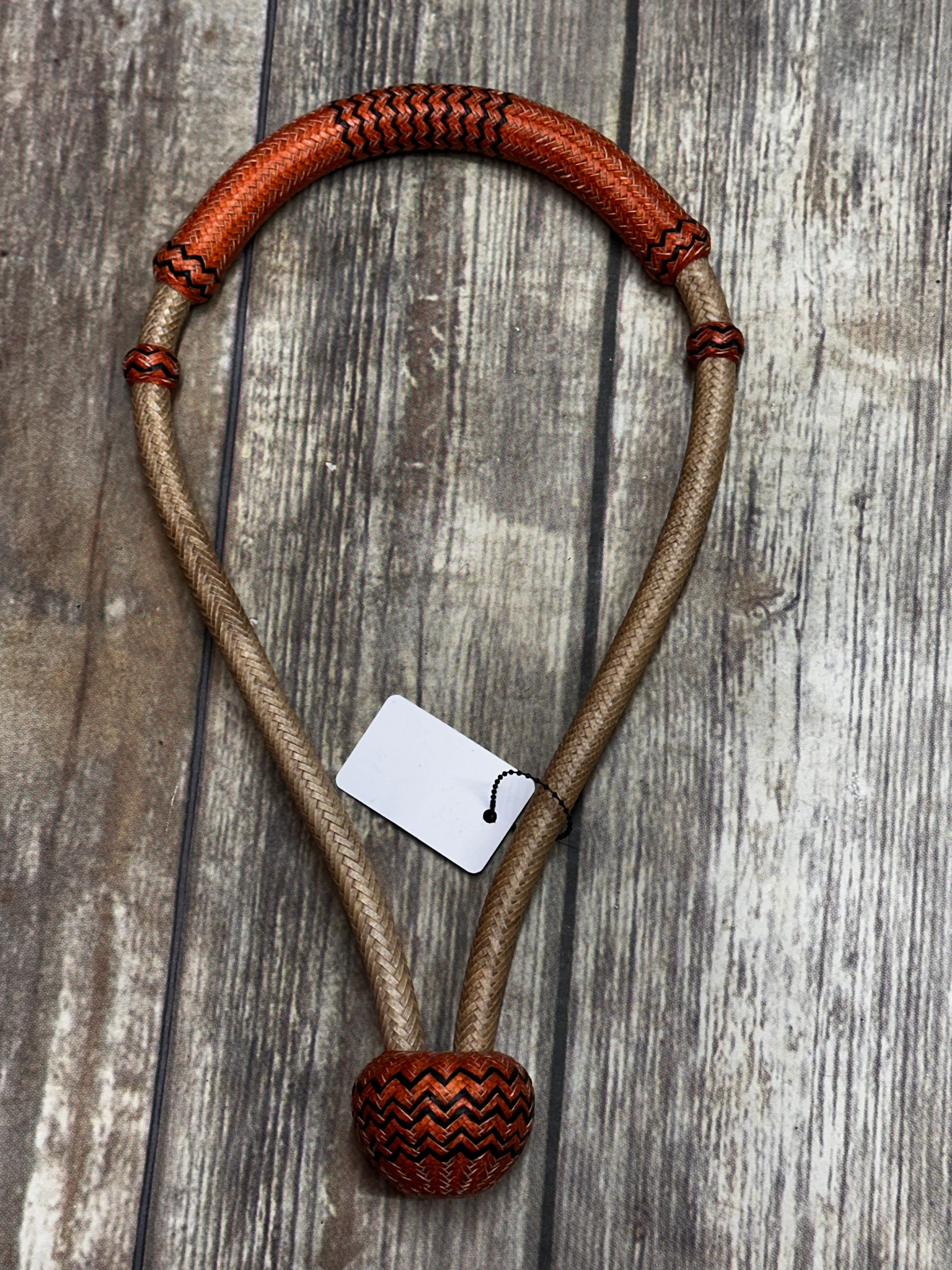 Bosalitos natural with carmel and black on nose and knot #1