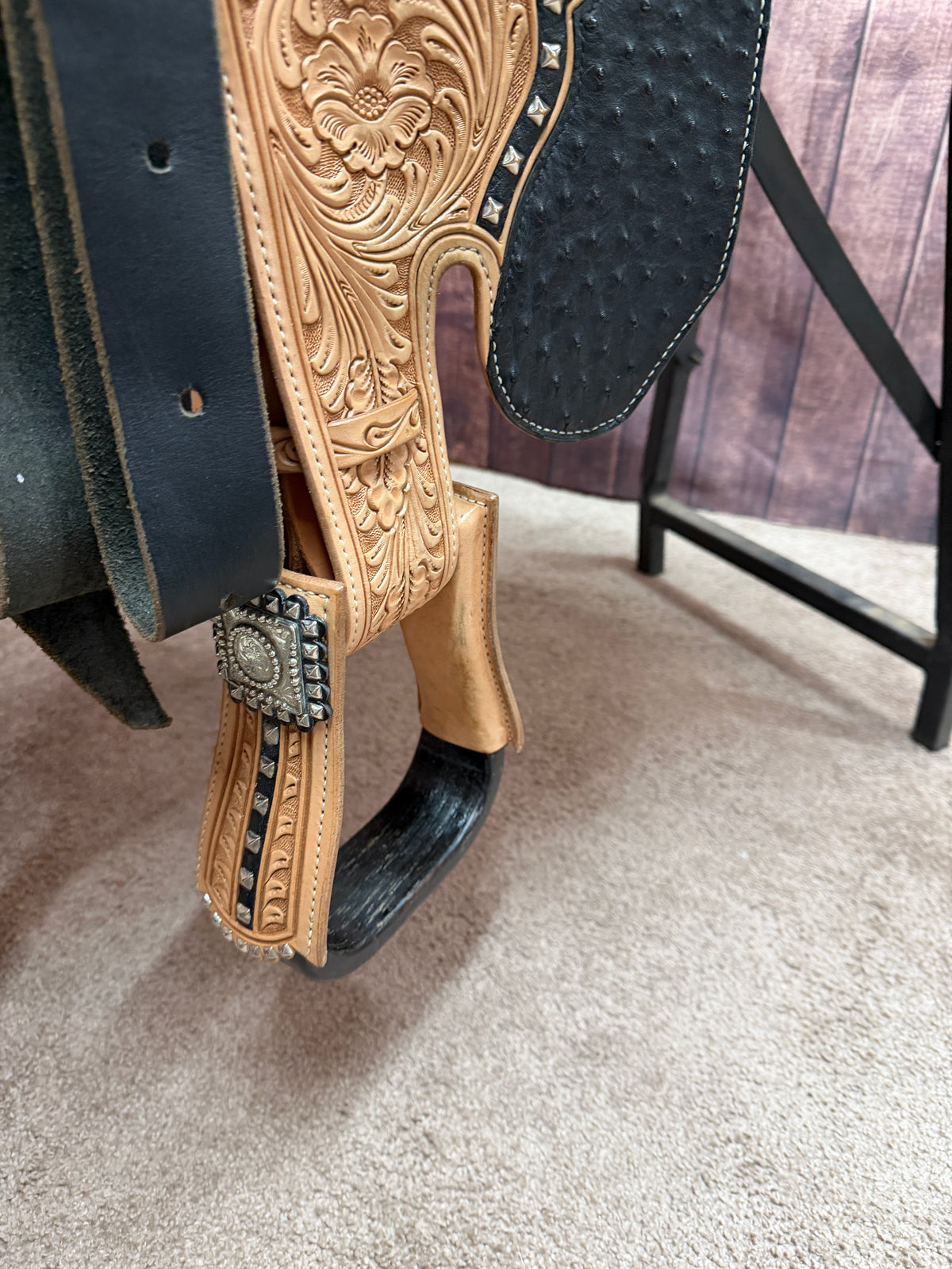 Sterling Custom Saddle 16” Used