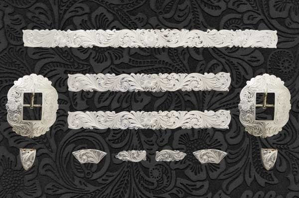 #17 Sterling Overlay Halter