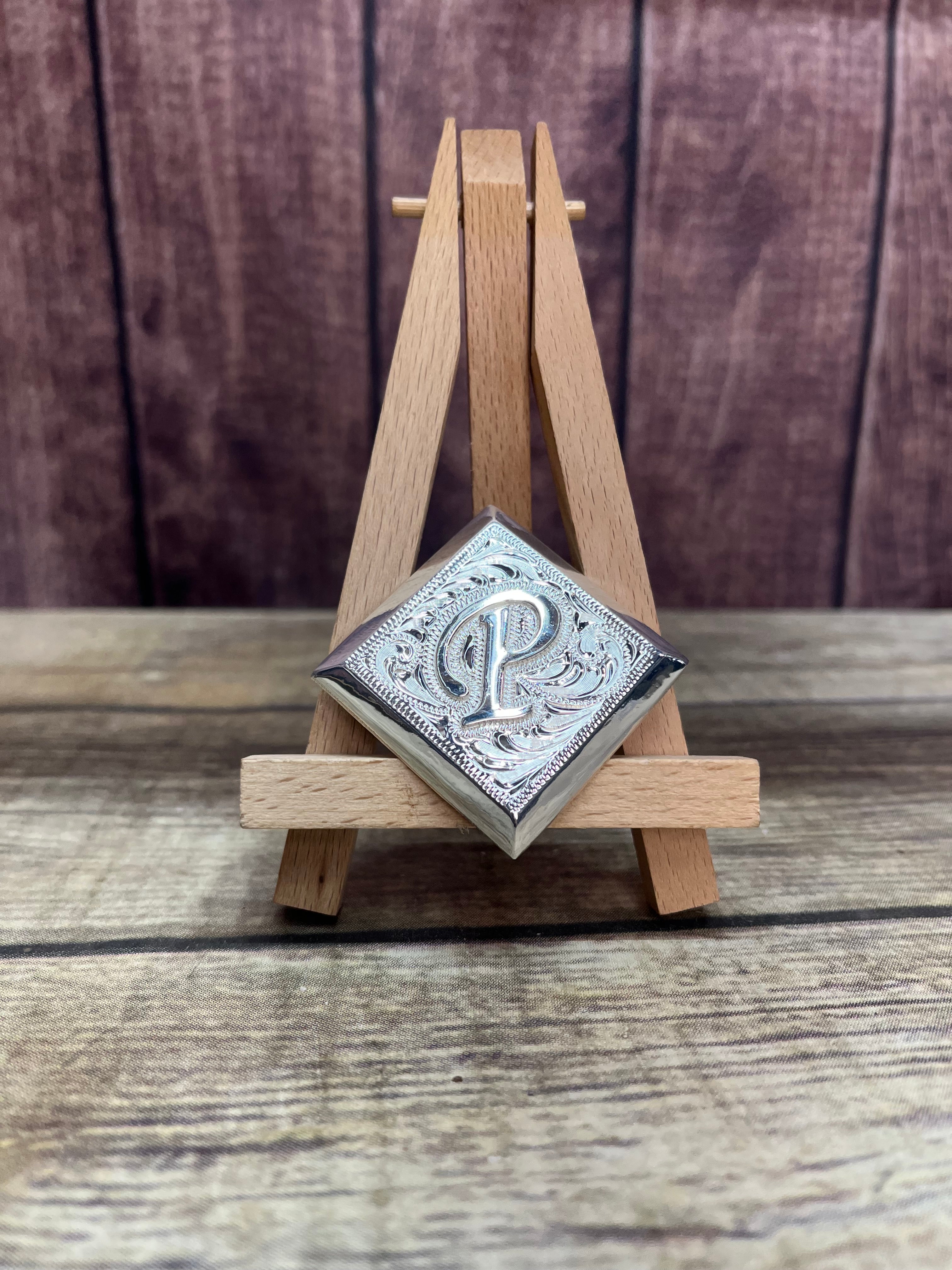 Letter P Buckles