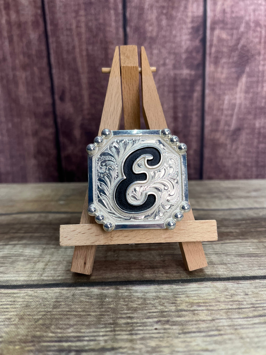 Letter E Buckles
