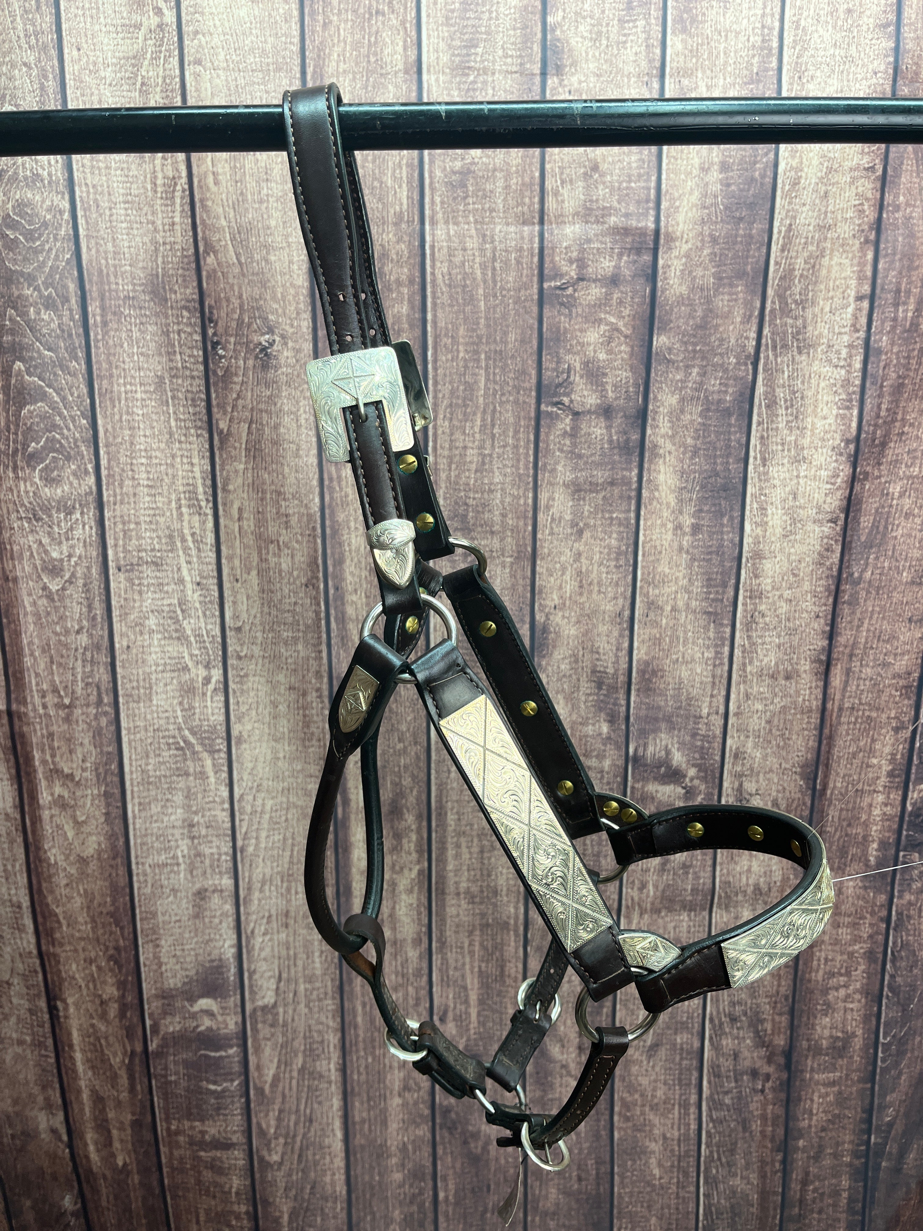 Sterling Overlay Horse Halter #49