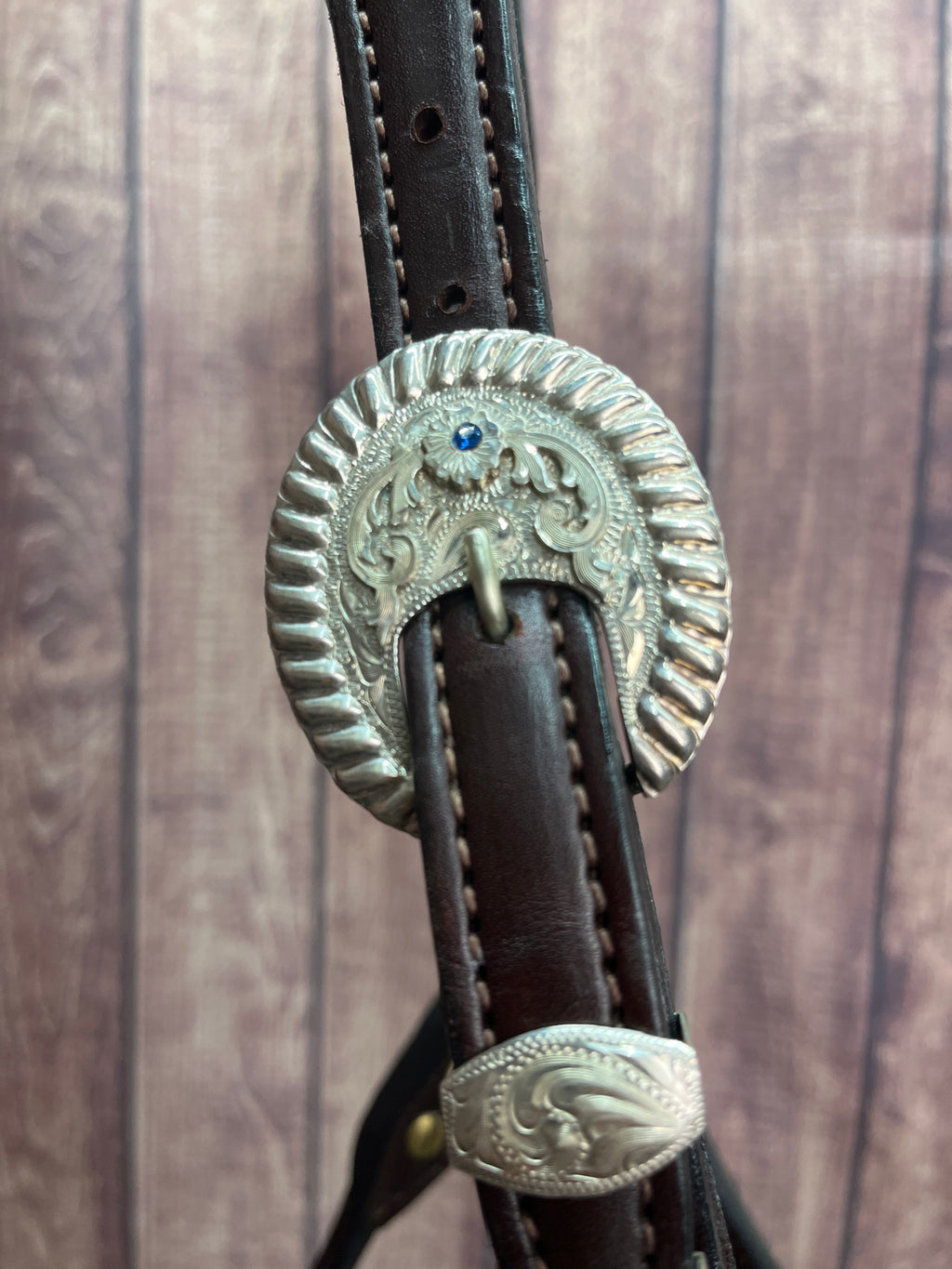 Sterling Overlay Lg Horse Halter #42