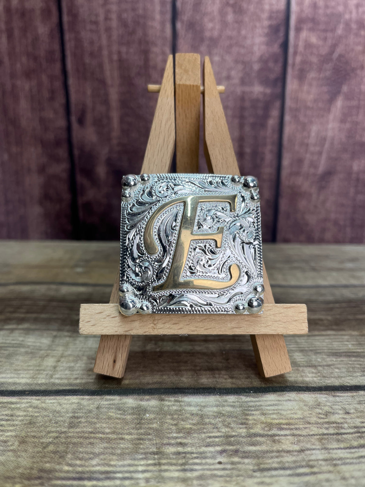 Letter E Buckles