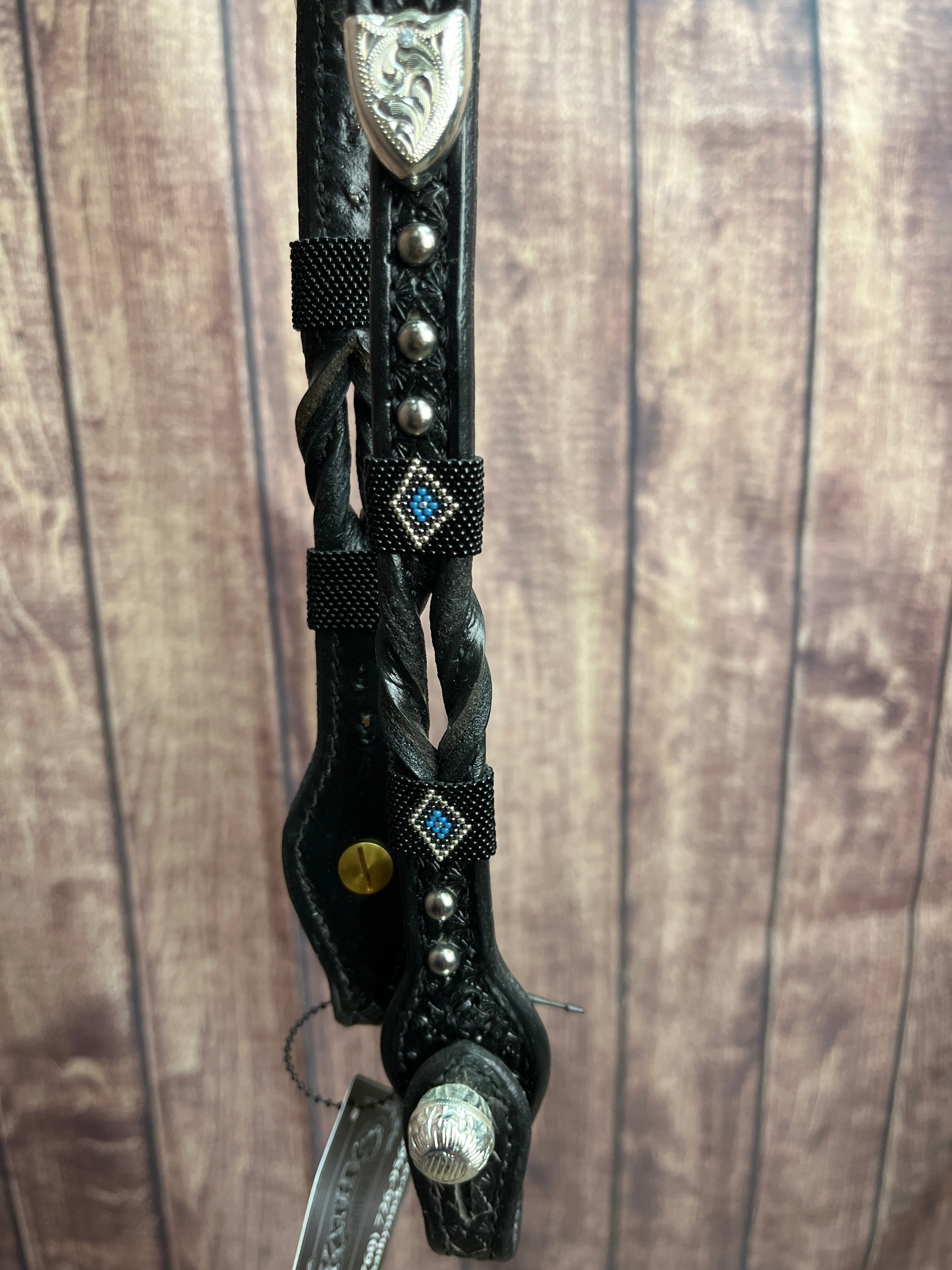 Santana Beaded Headstall #134