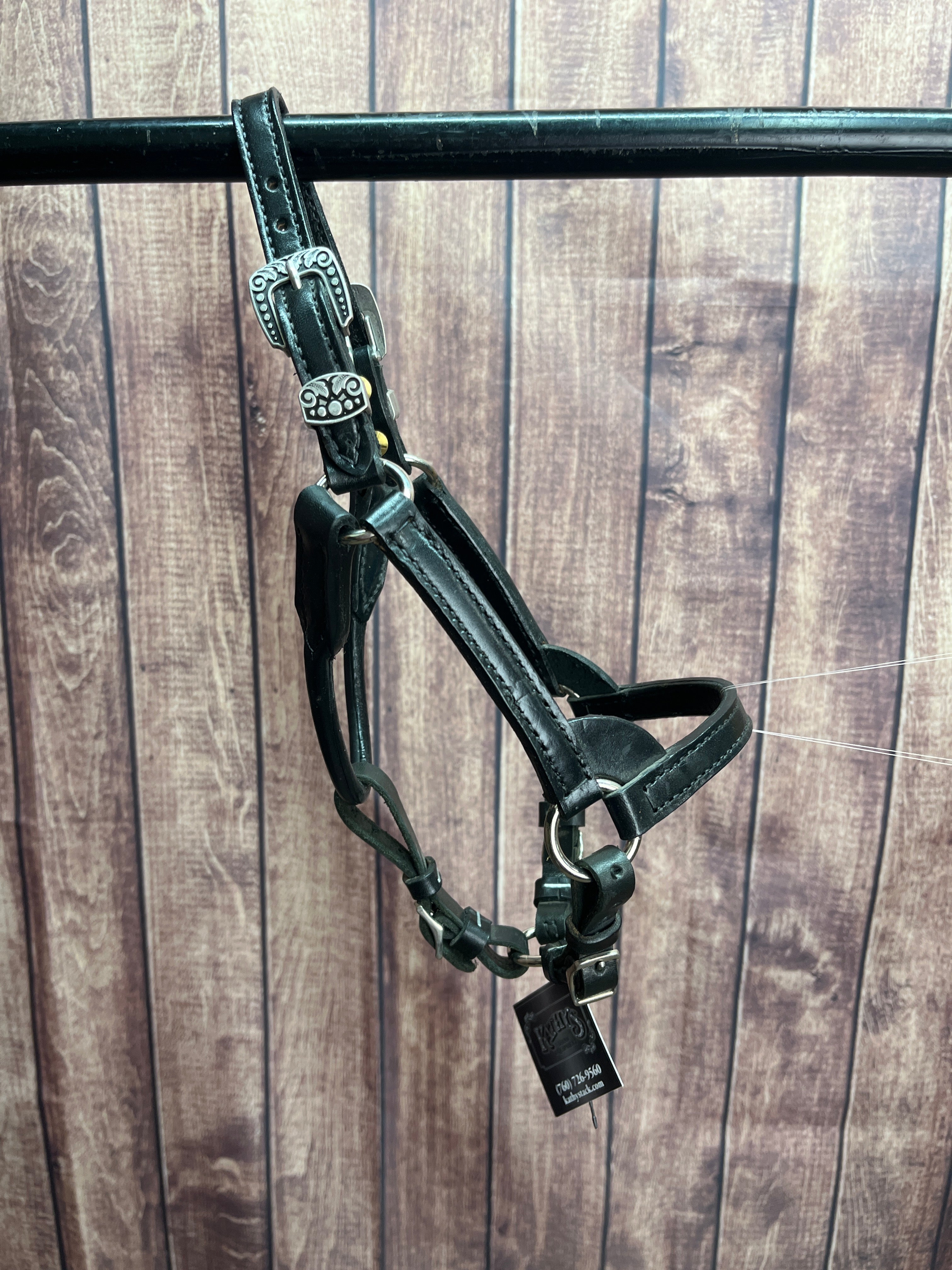 Mini B Leather Halter #2