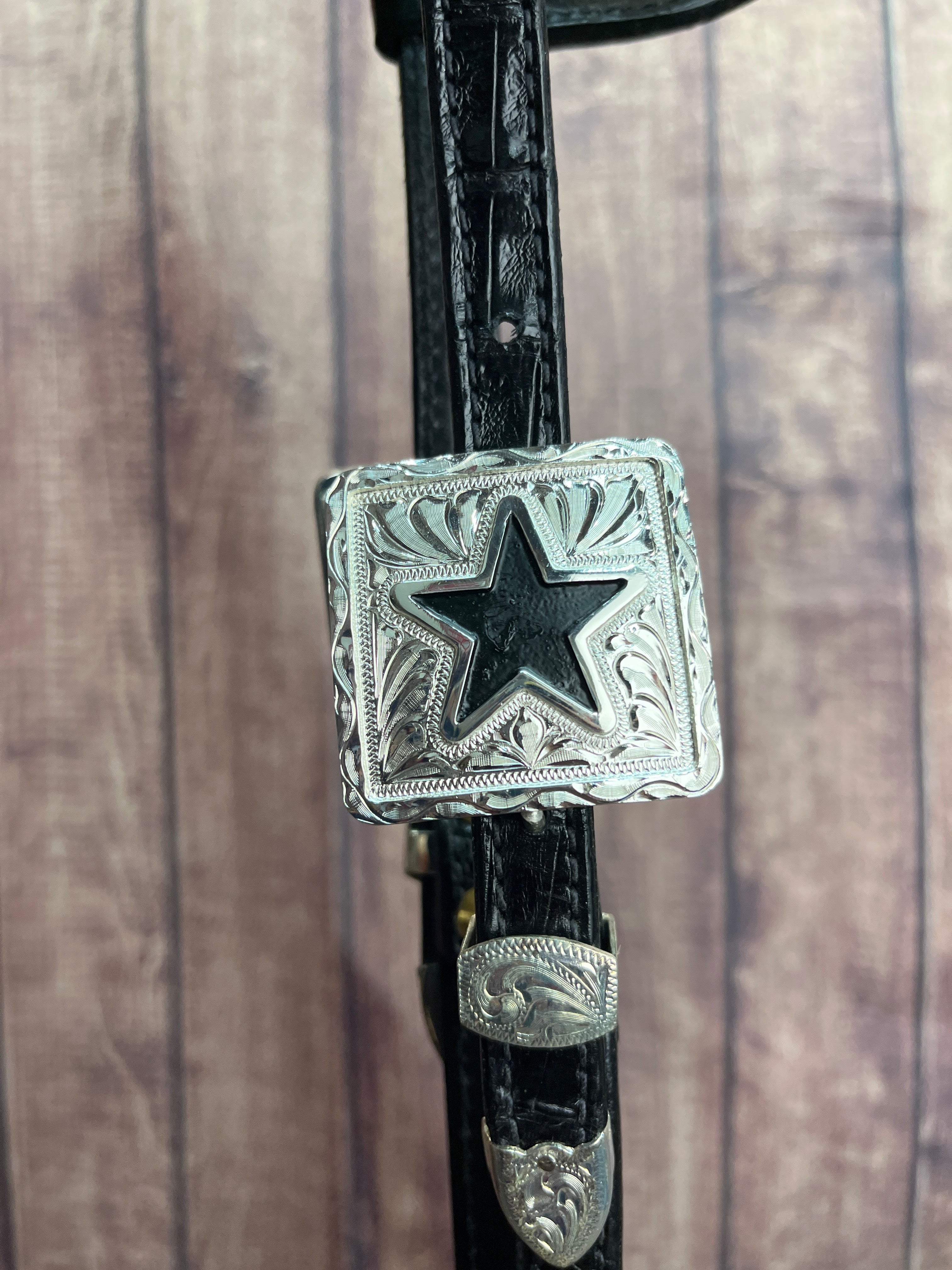 Santana Caiman Headstall #136