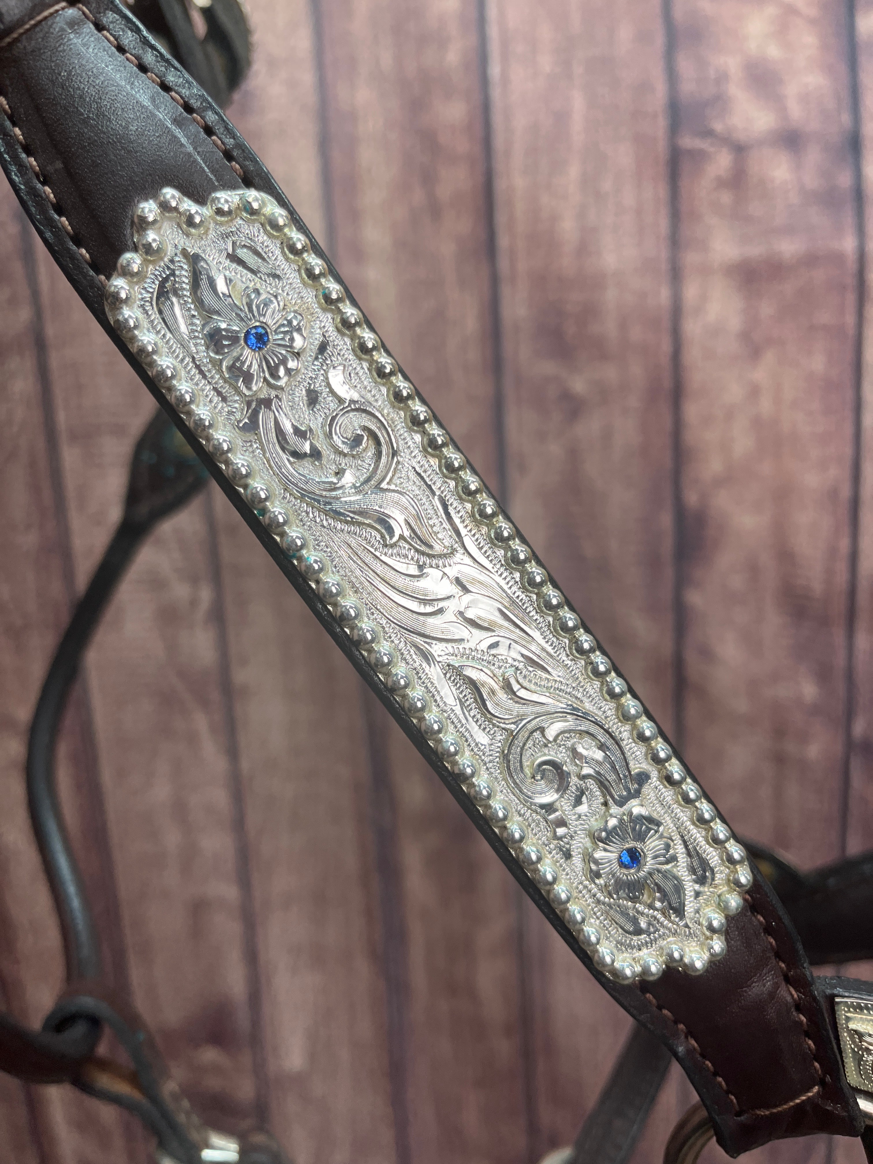 Used Santana Lg Horse Halter #325
