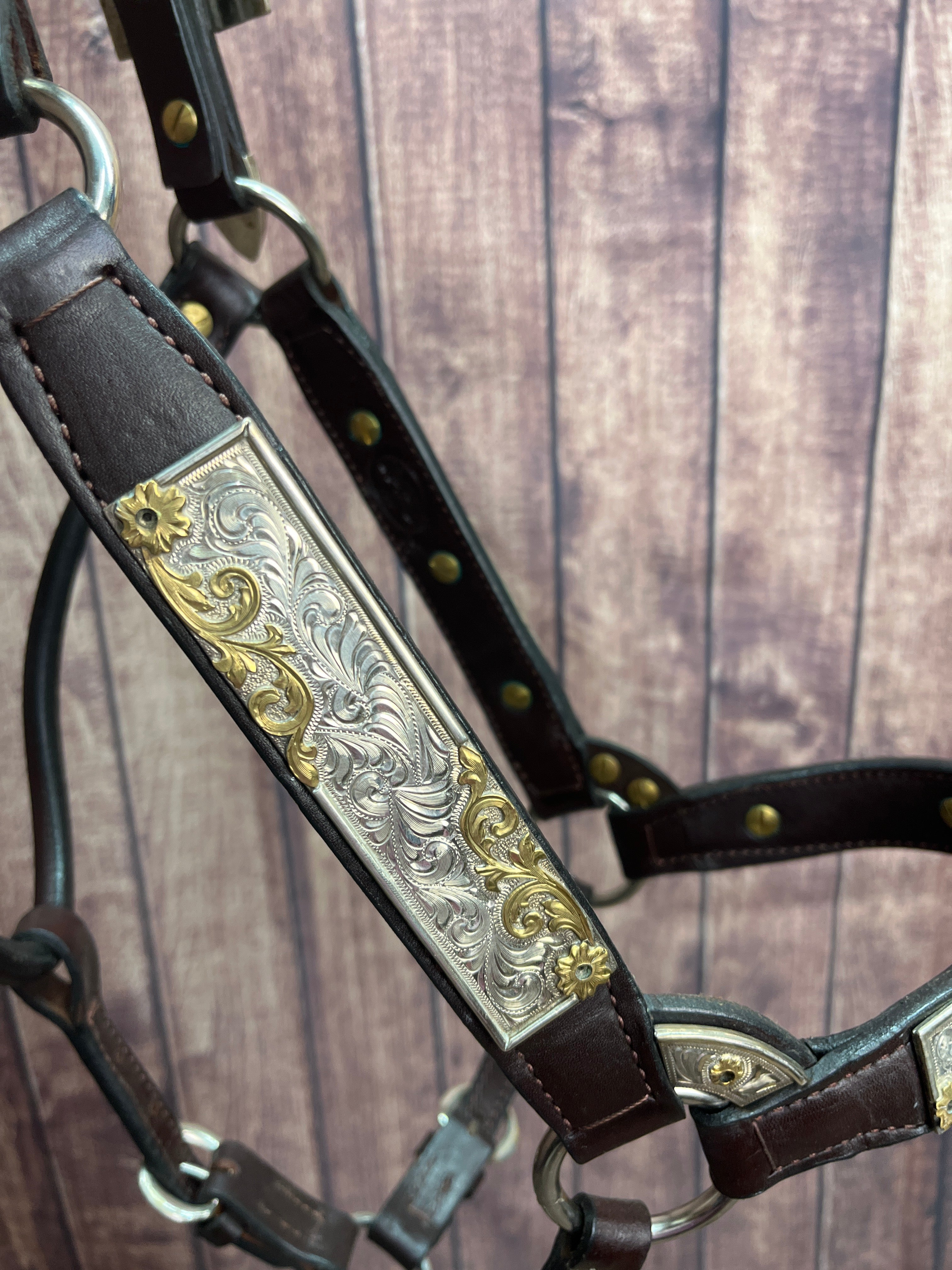 CC Sterling Overlay Horse Halter