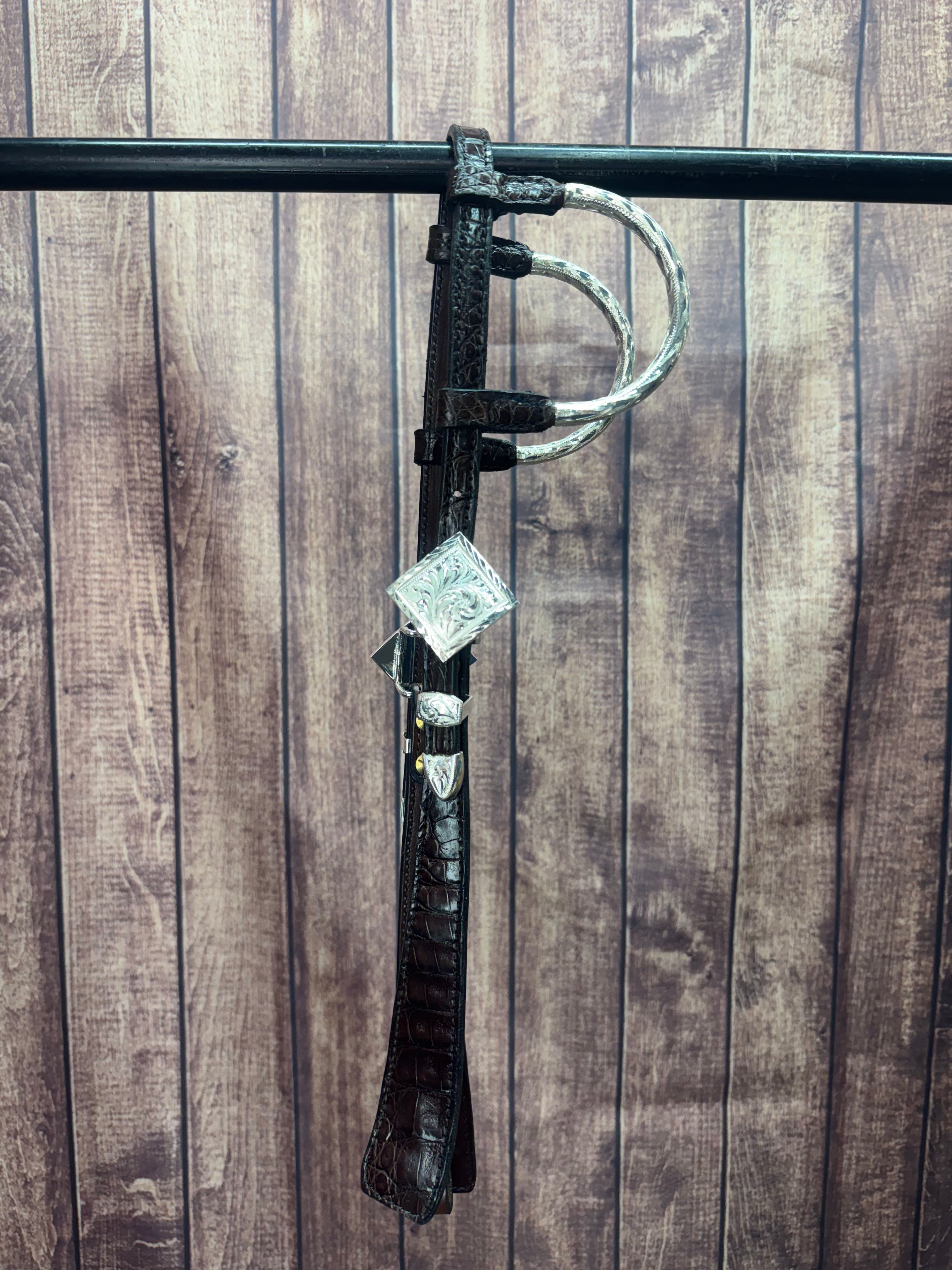 Santana Exotic Square Teardrop Headstall #25