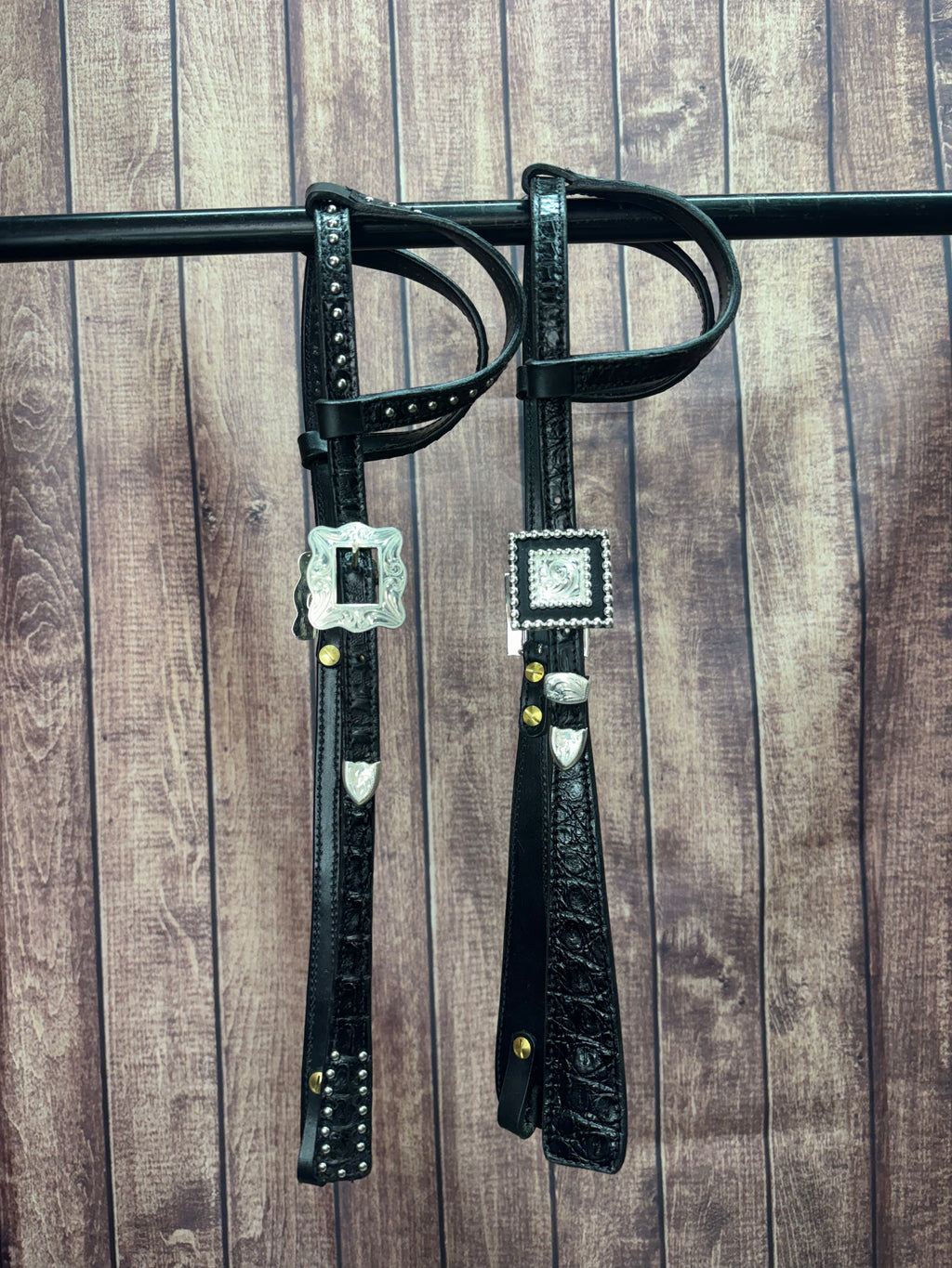 Santana Exotic Square Teardrop Headstall #25