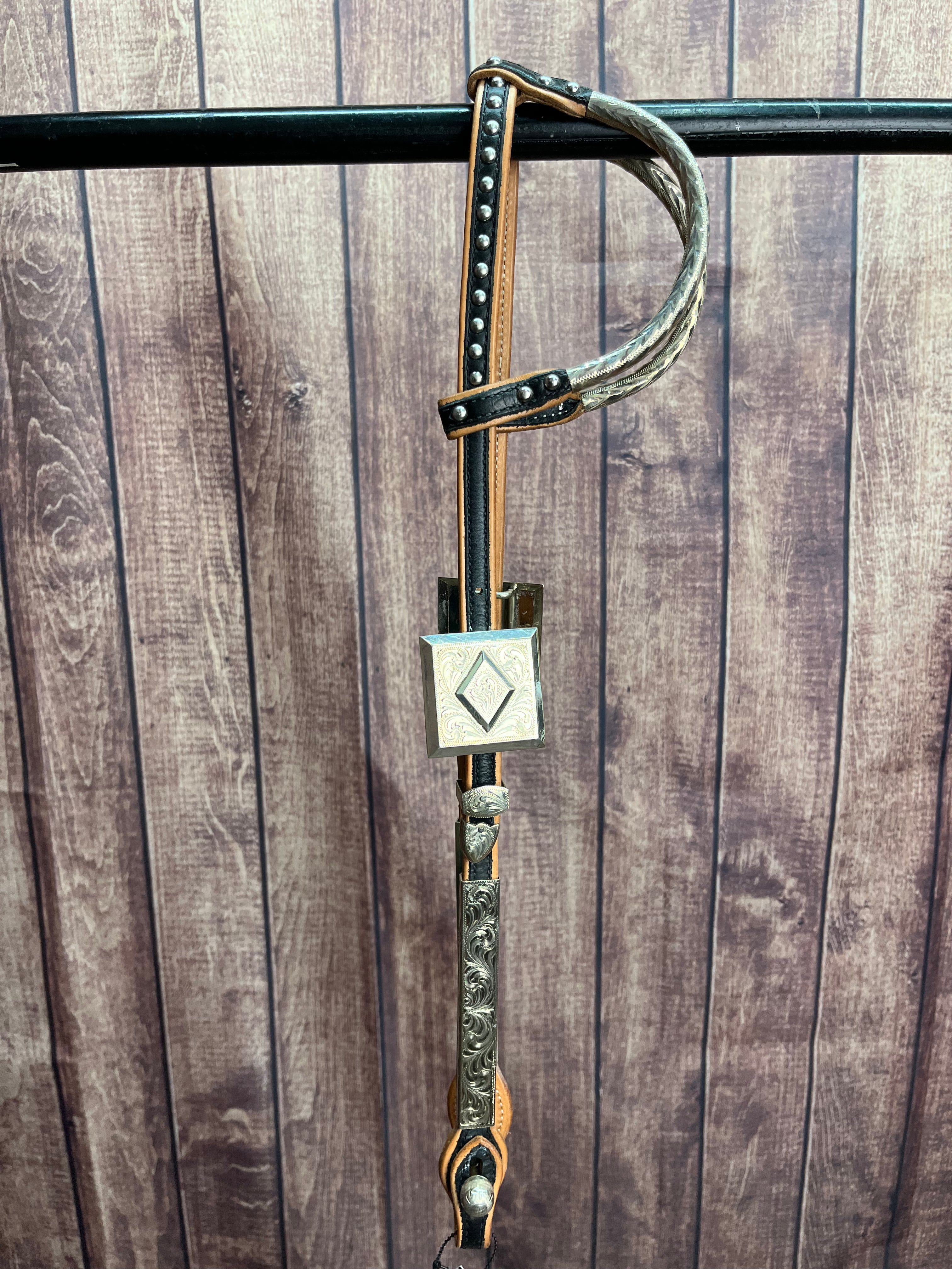 Sterling Overlay Headstall #55