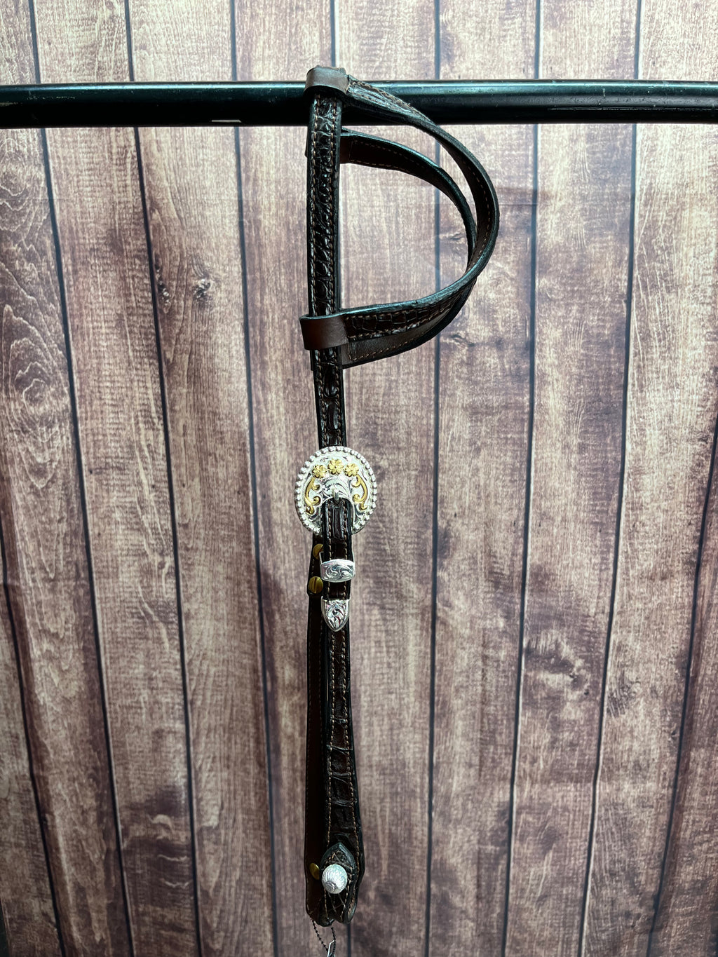 Santana Caiman Headstall #98