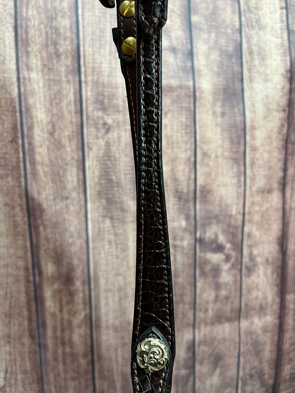 Santana Caiman Headstall #99