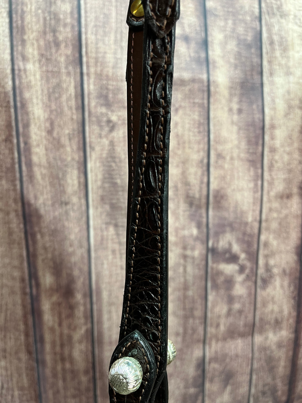 Santana Caiman Headstall #103