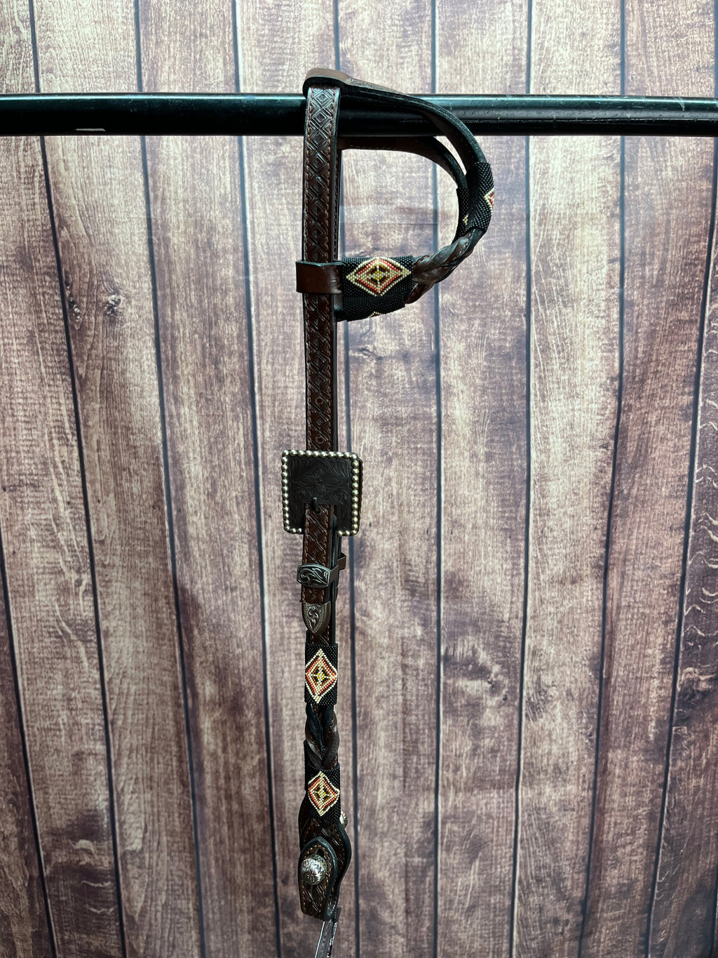 Santana Beaded Headstall #111