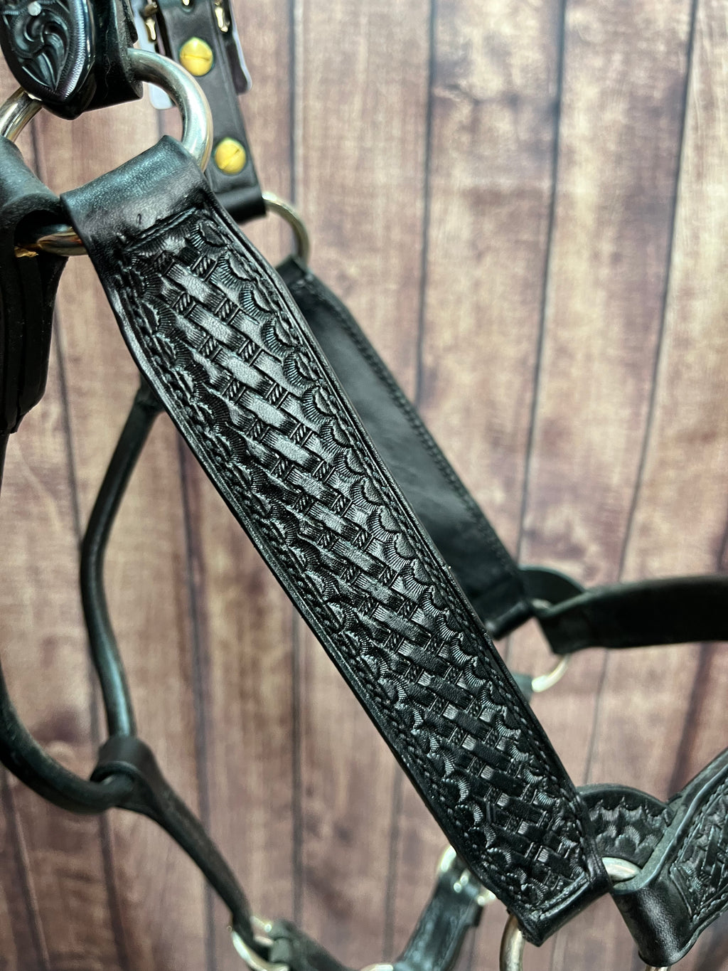 Tooled Halter #4 Horse