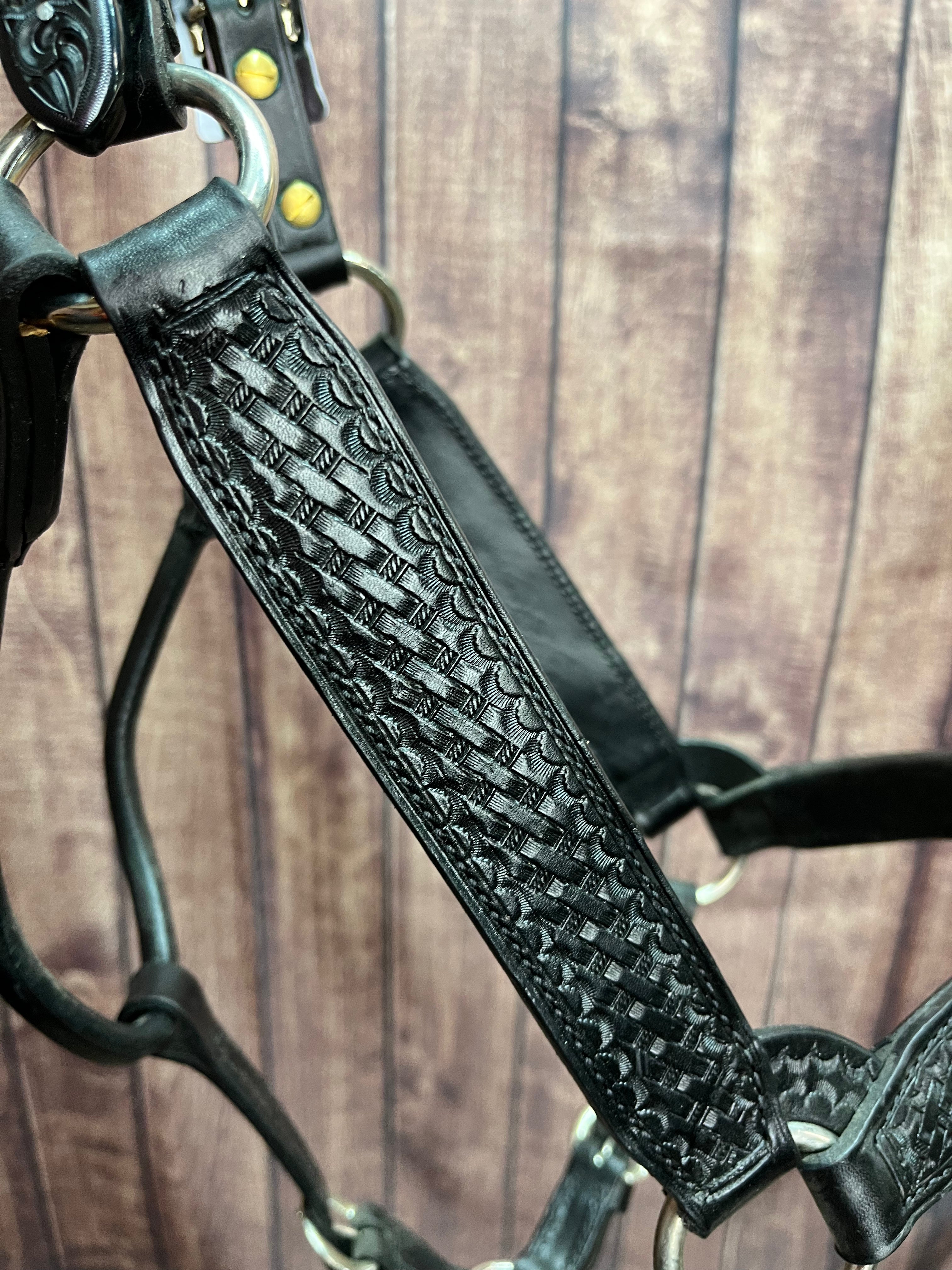 Tooled Halter #4 Horse