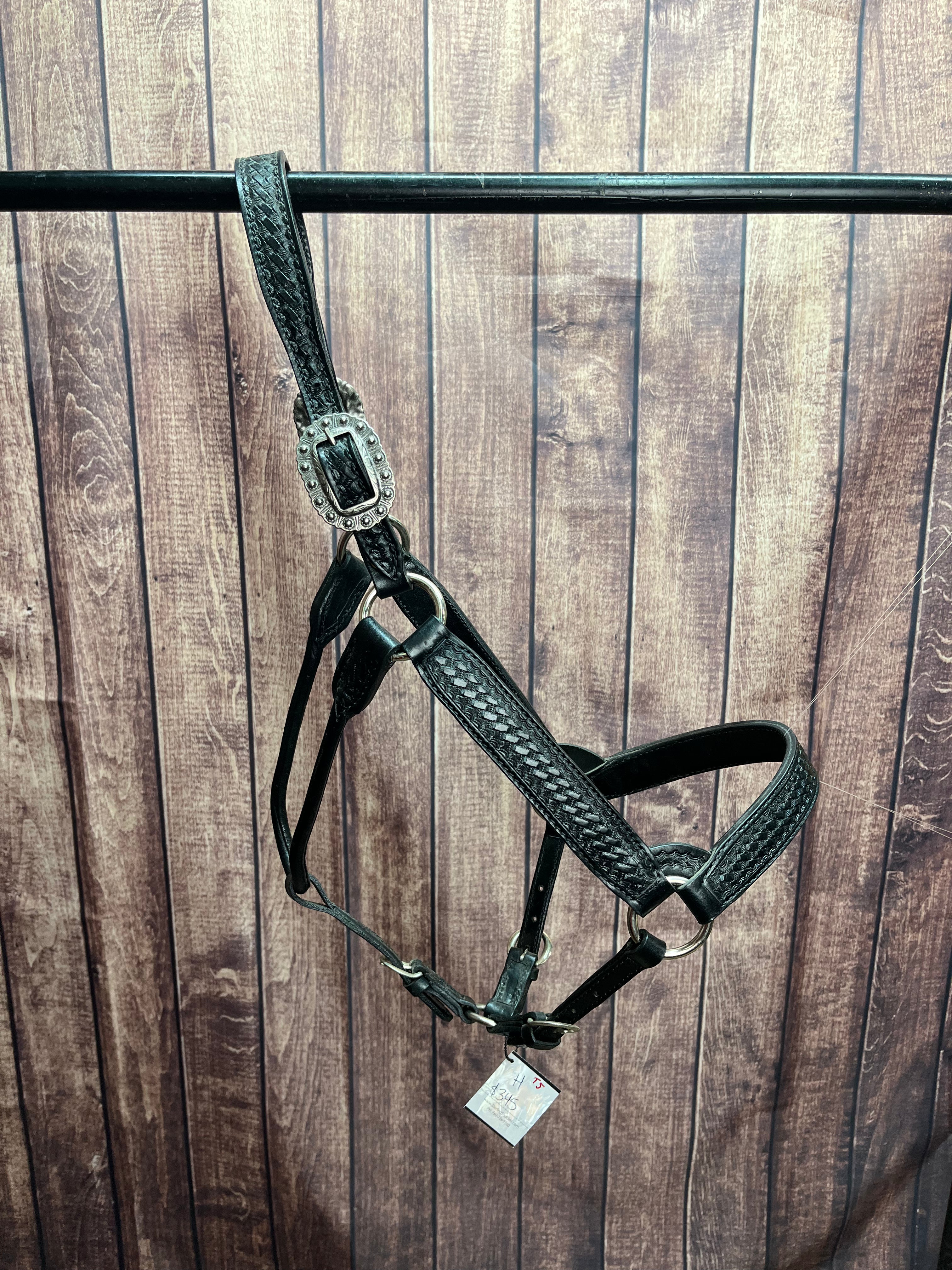 Tooled Halter #5 Horse