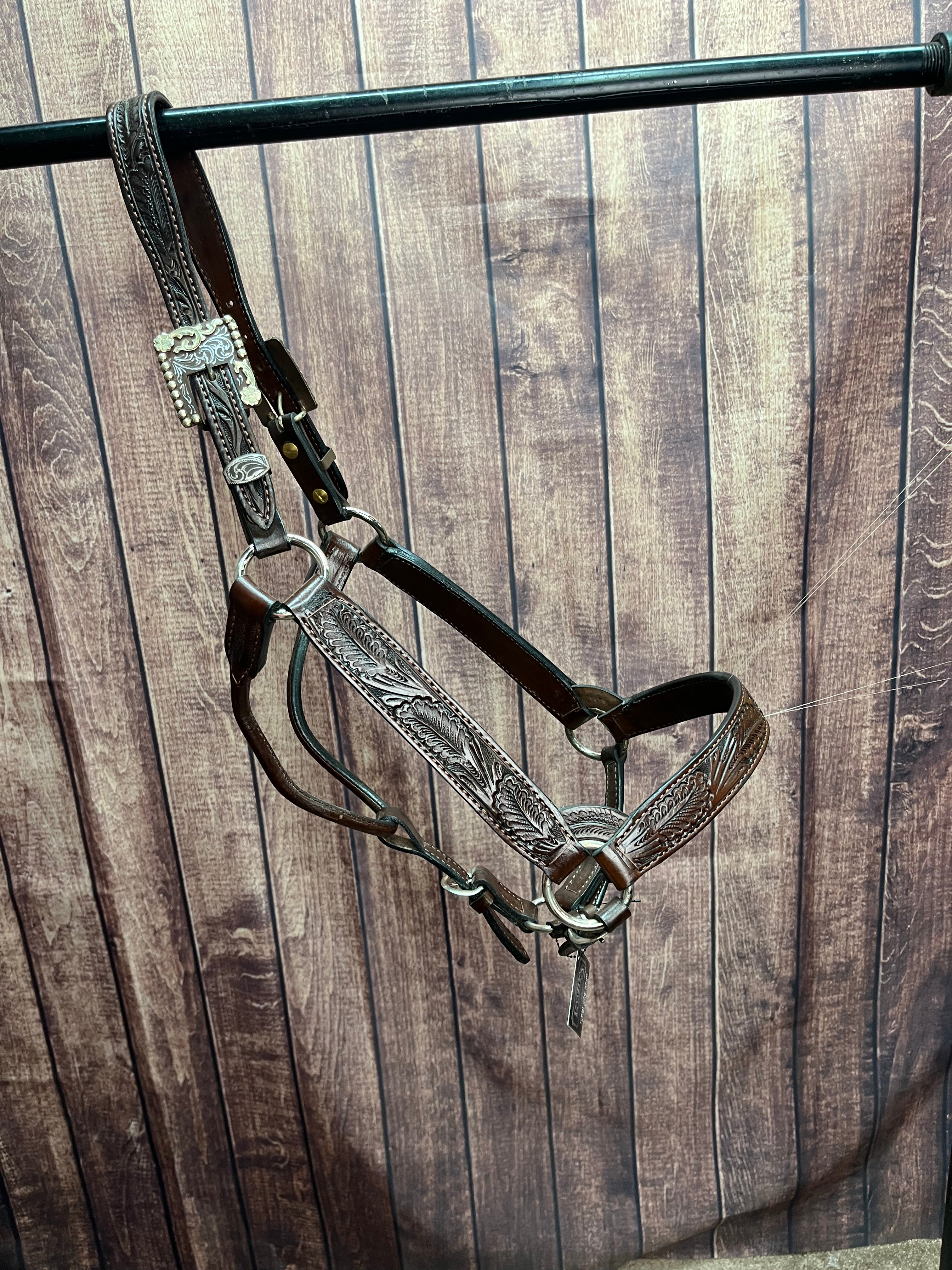 Tooled Halter #16 Horse