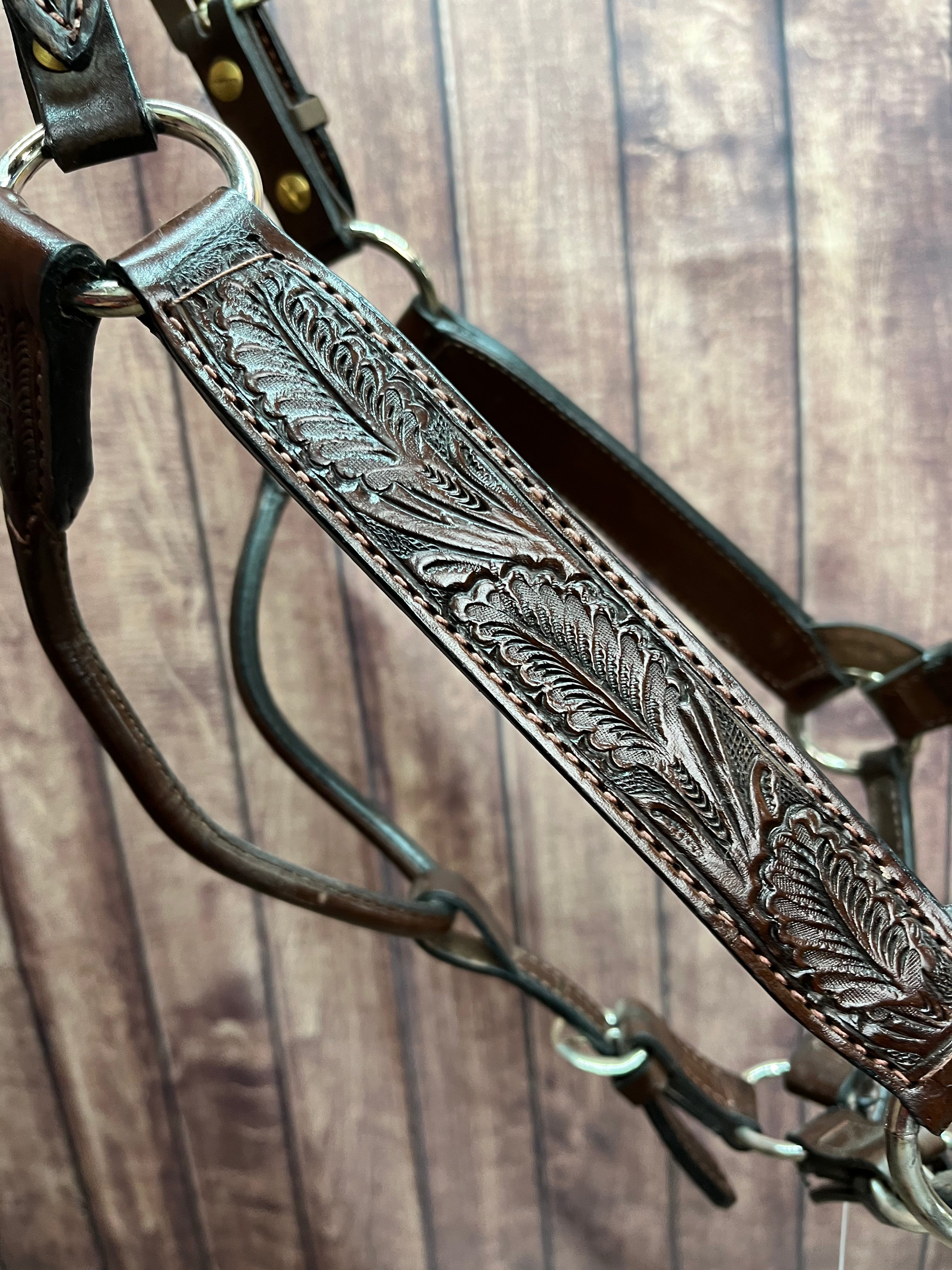 Tooled Halter #16 Horse