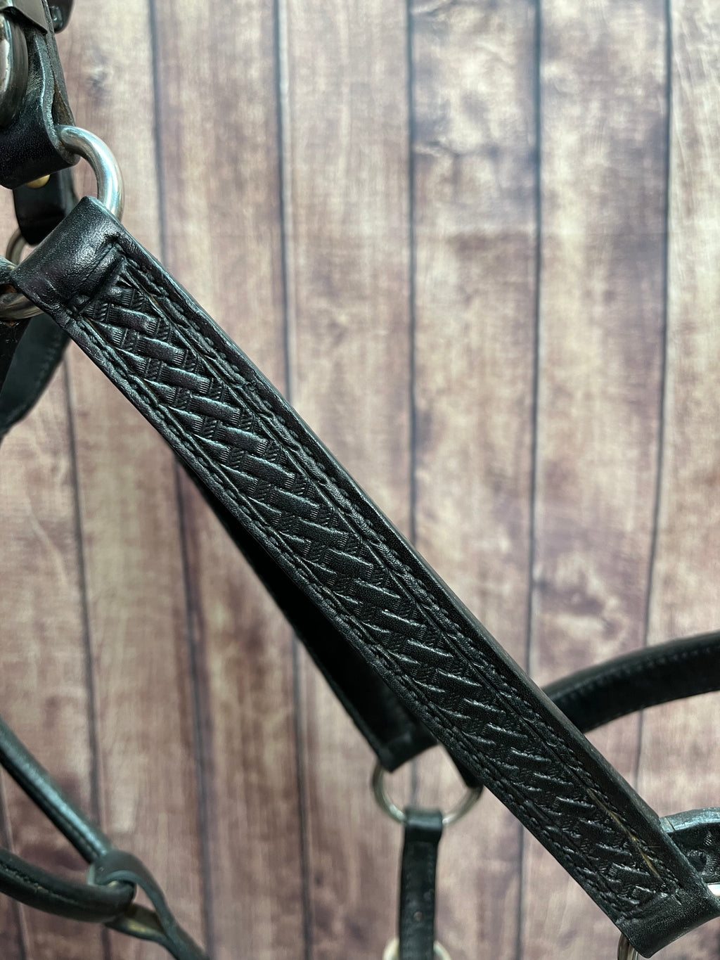 Tooled Halter #22 Lg Horse
