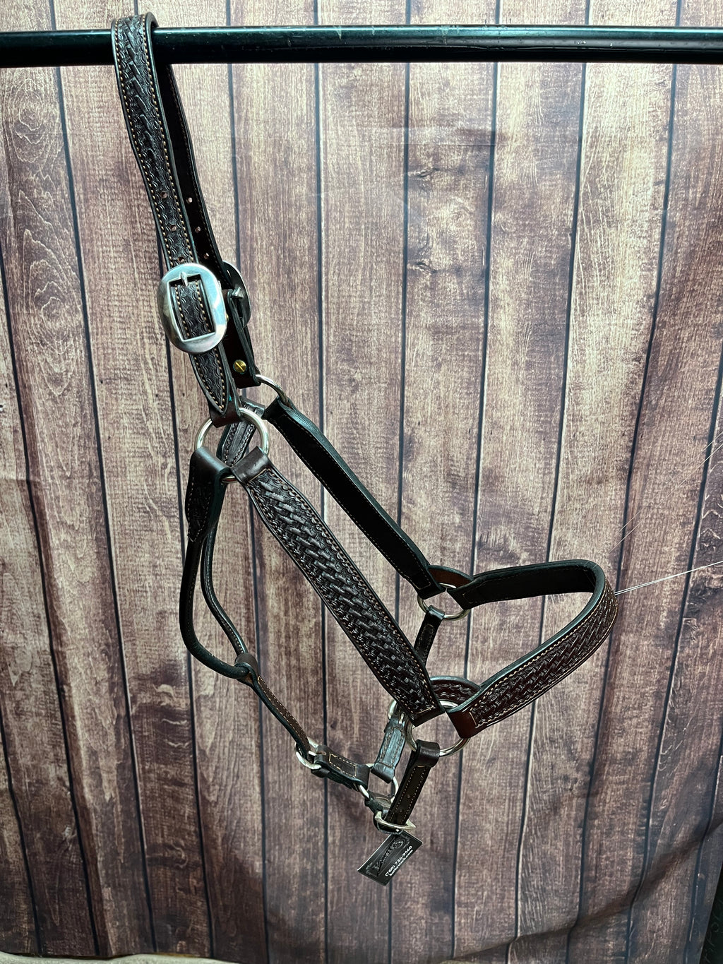 Tooled Halter #24 Lg Horse