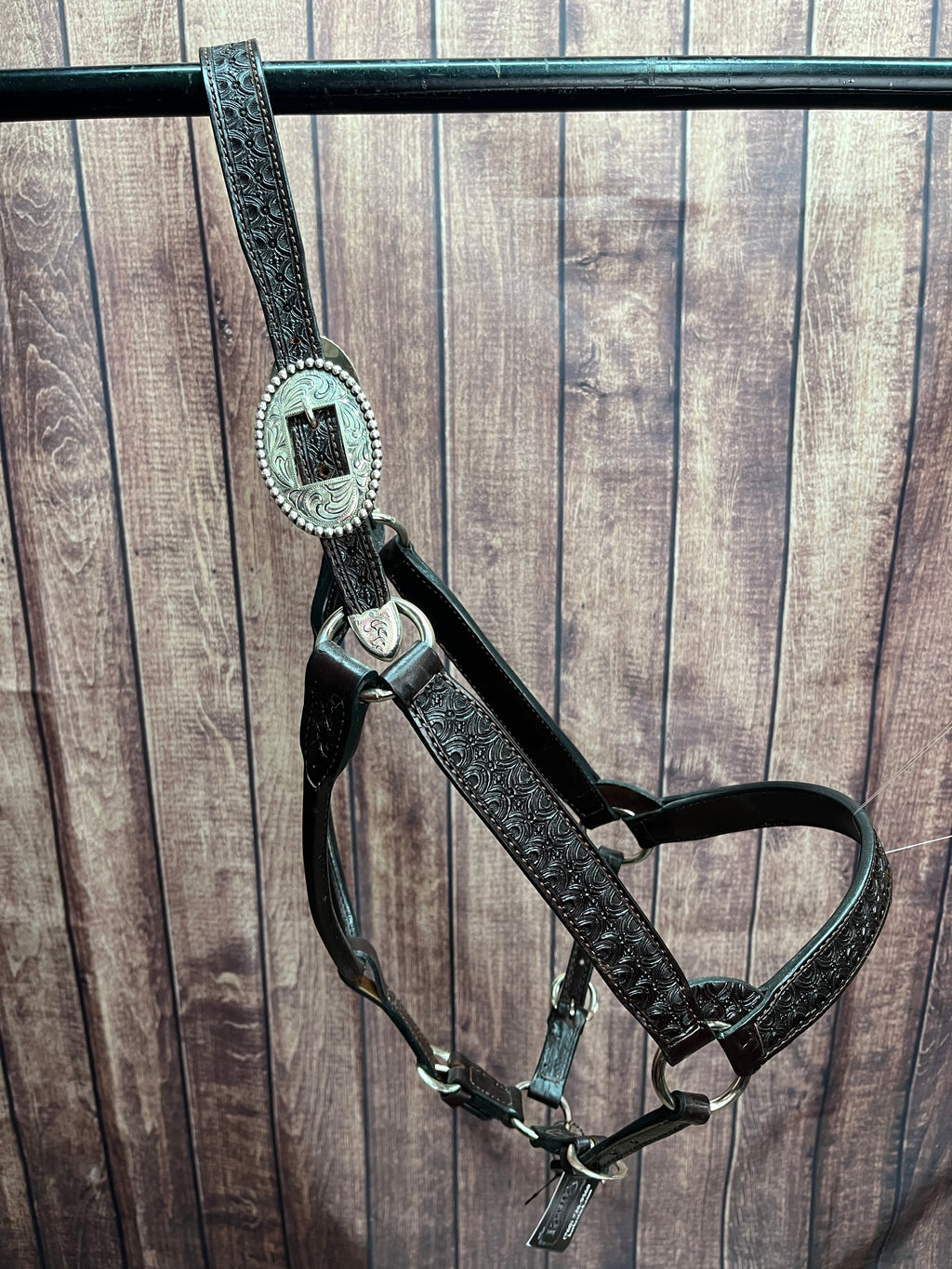 Tooled Halter #25 Lg Horse