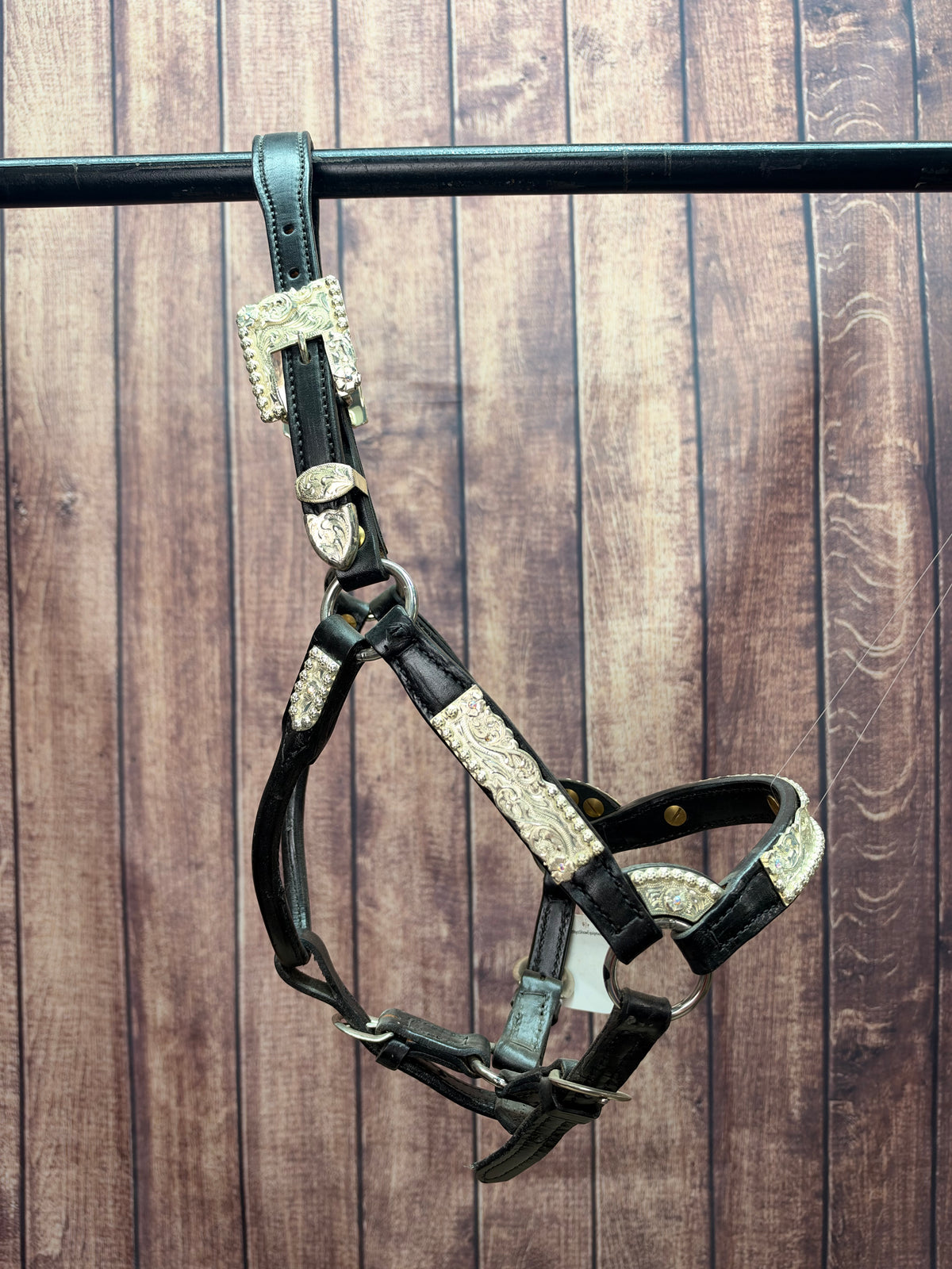 Santana Weanling Halter #103S Black