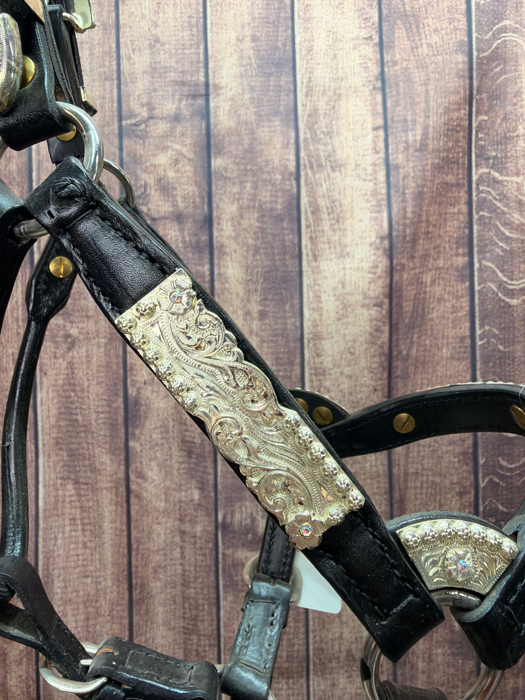 Santana Weanling Halter #103S Black