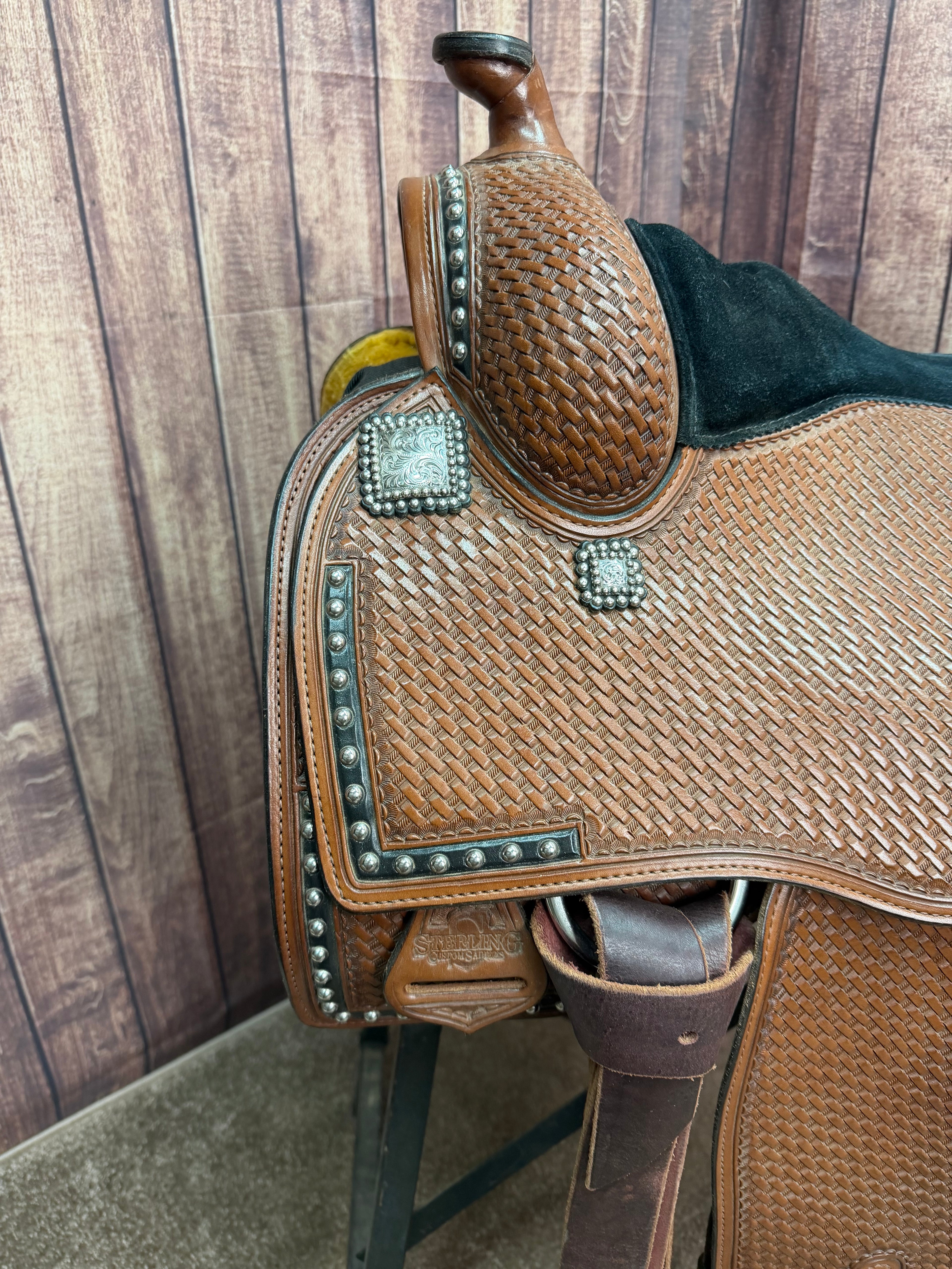 Sterling Custom Saddle 17" Seat Used