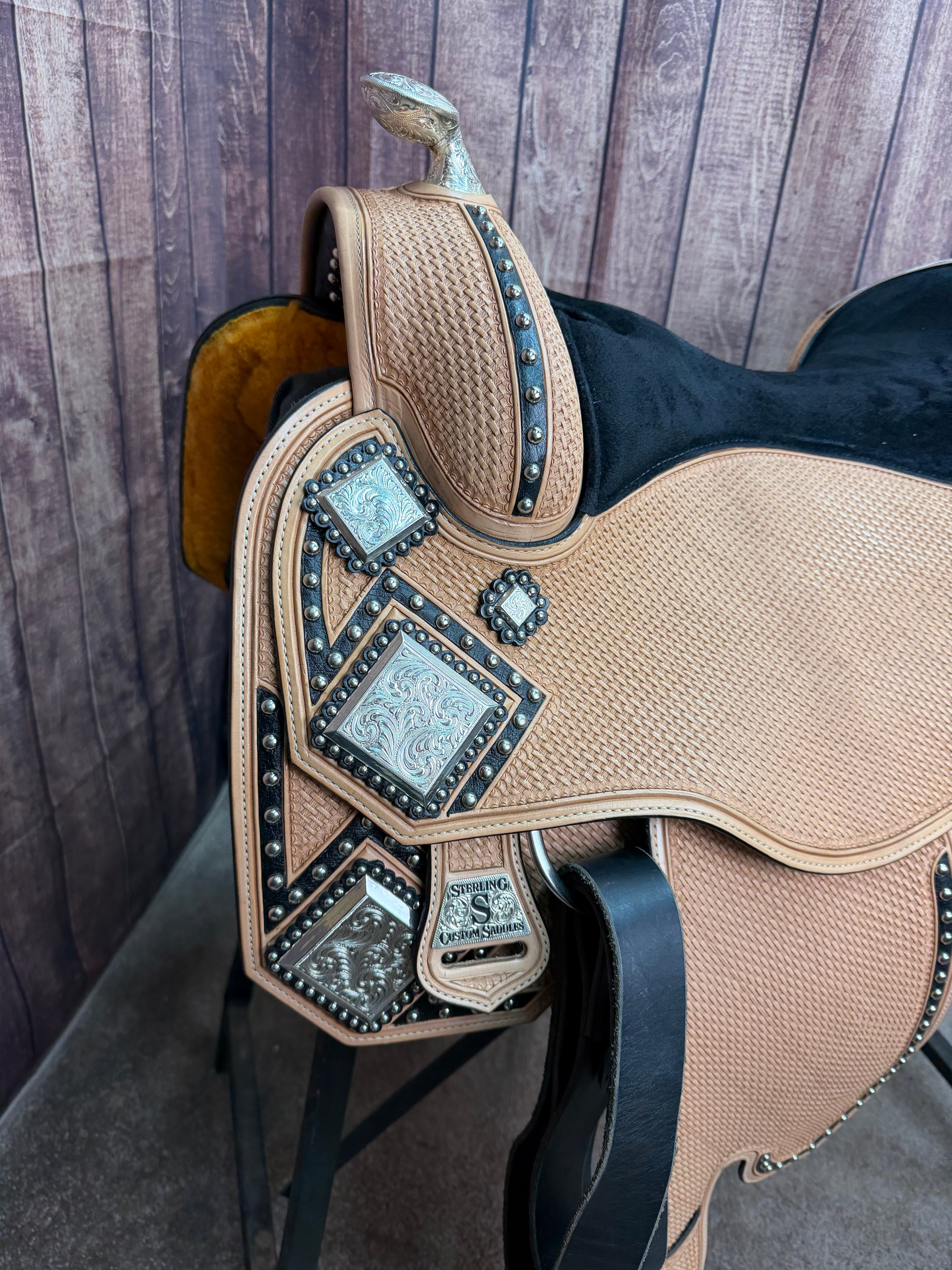 Sterling Custom Saddle 17 1/2" NEW