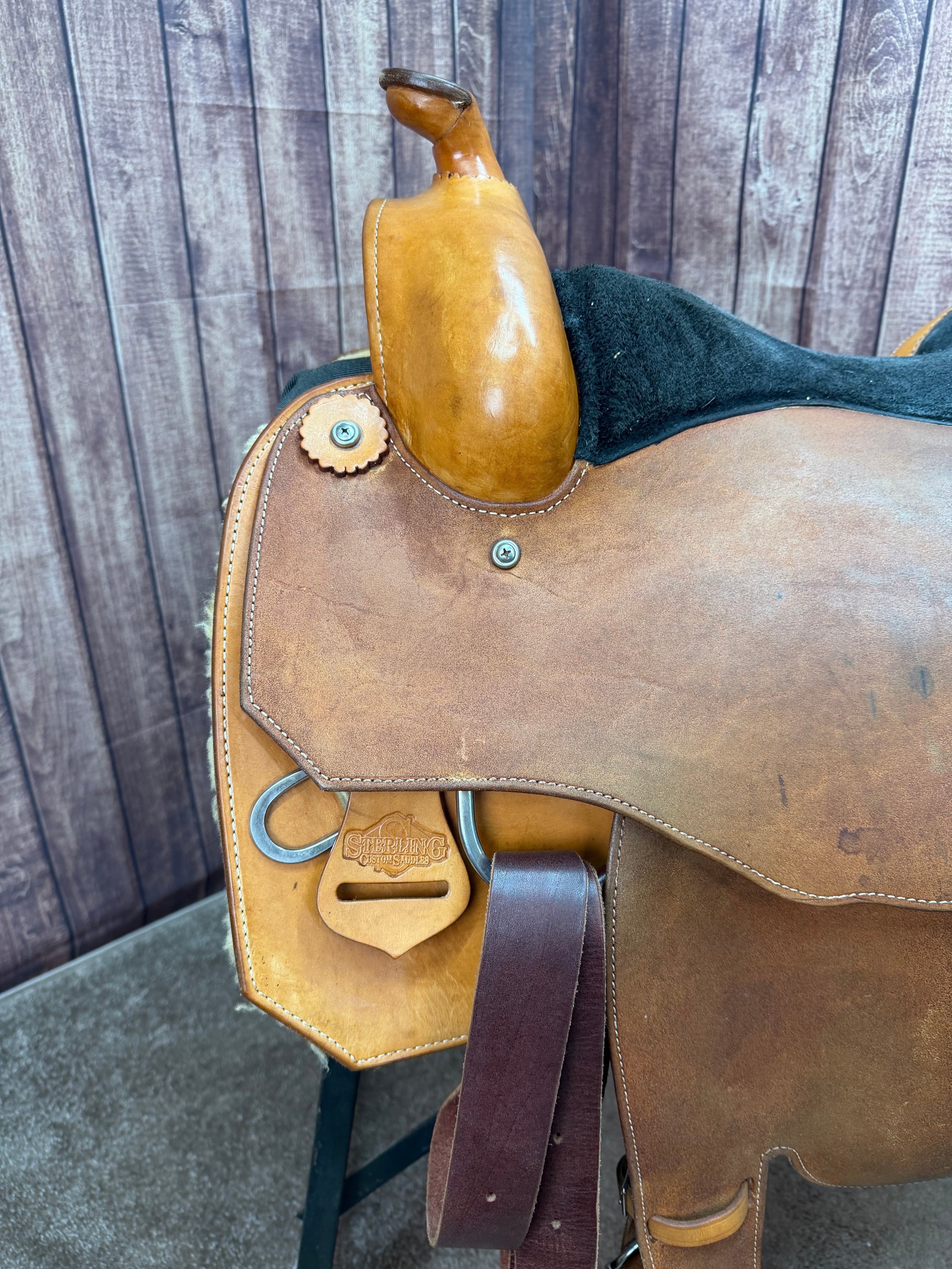 Sterling Custom Saddle 16 1/2" USED