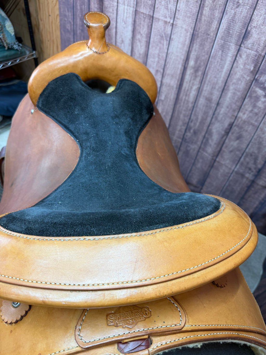 Sterling Custom Saddle 16 1/2" USED